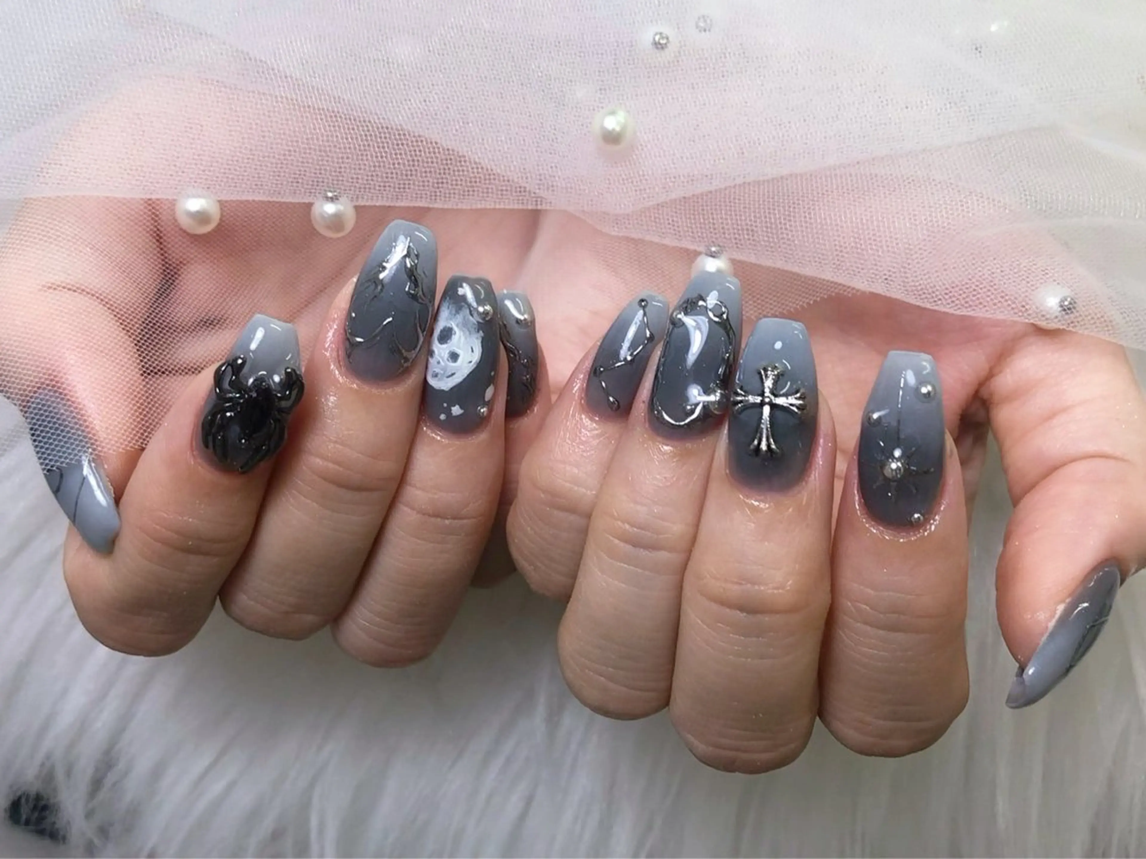 ネイル lucky nail 歌舞伎町のネイルデザイン