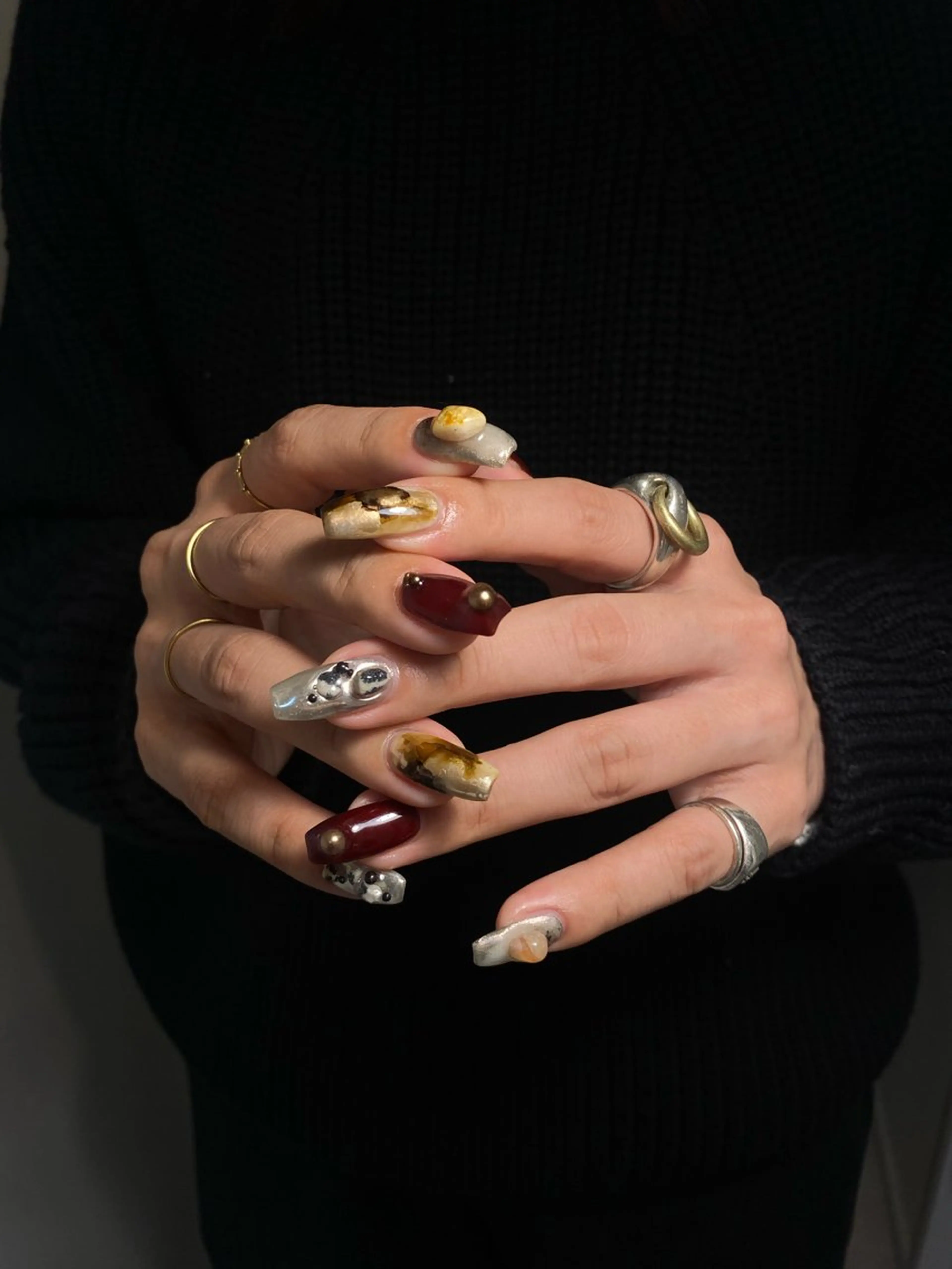 ネイル 土川 芽依奈のネイルデザイン