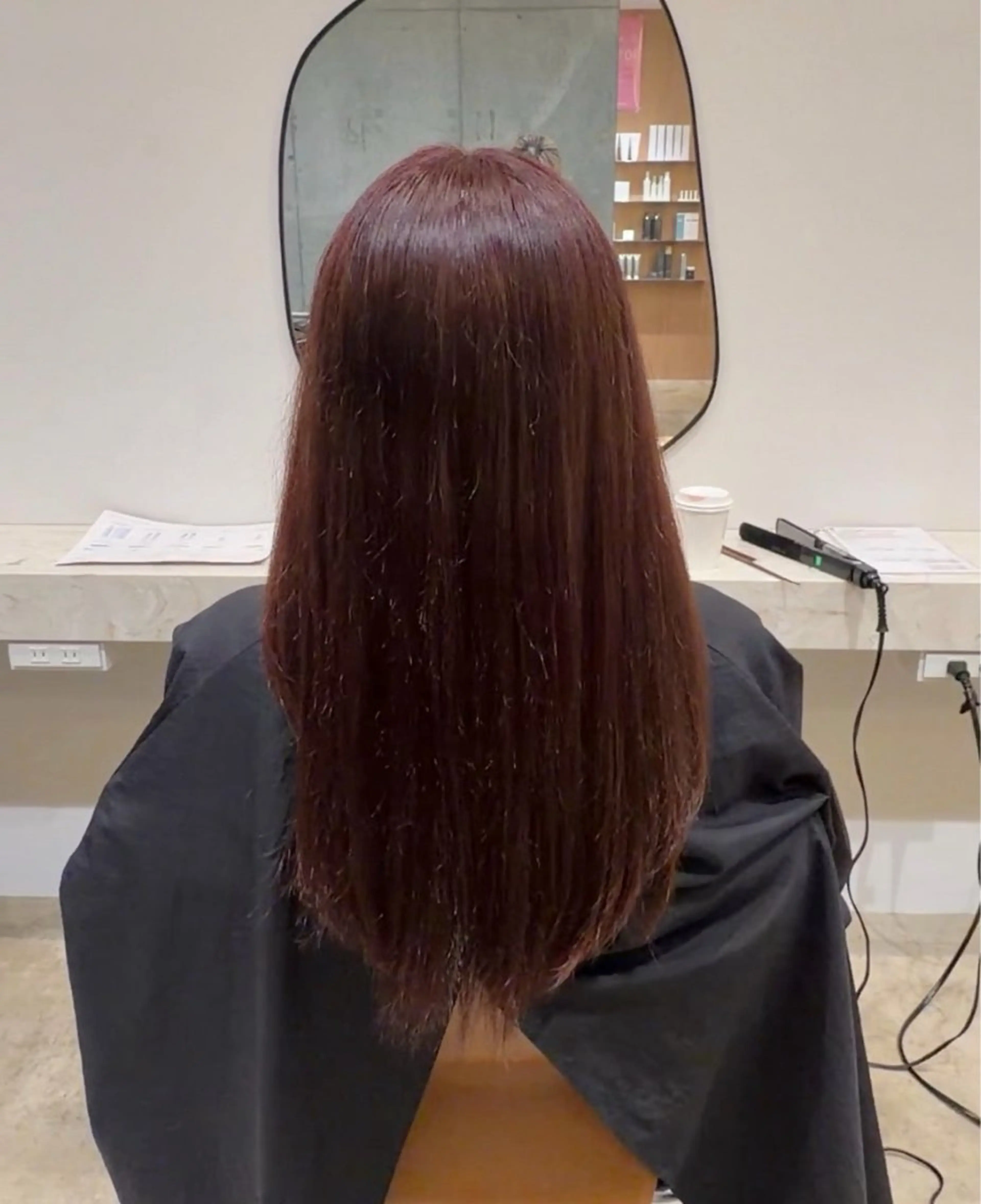 セミロング カラー こぐれ みさきのヘアスタイル
