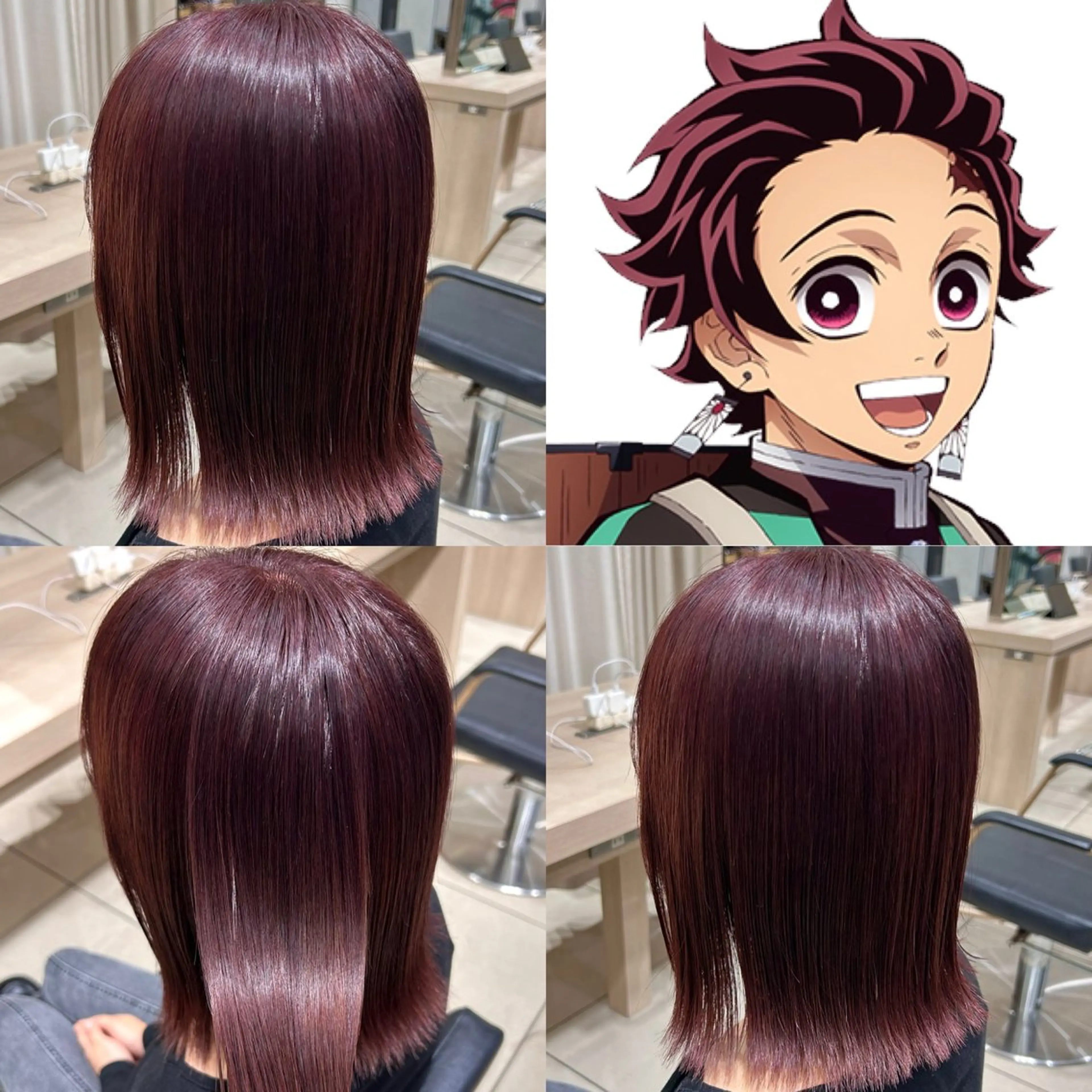 ミディアム カラー ヘアカラー 【🎀推し デザイン カラー】小池 雪奈のヘアスタイル