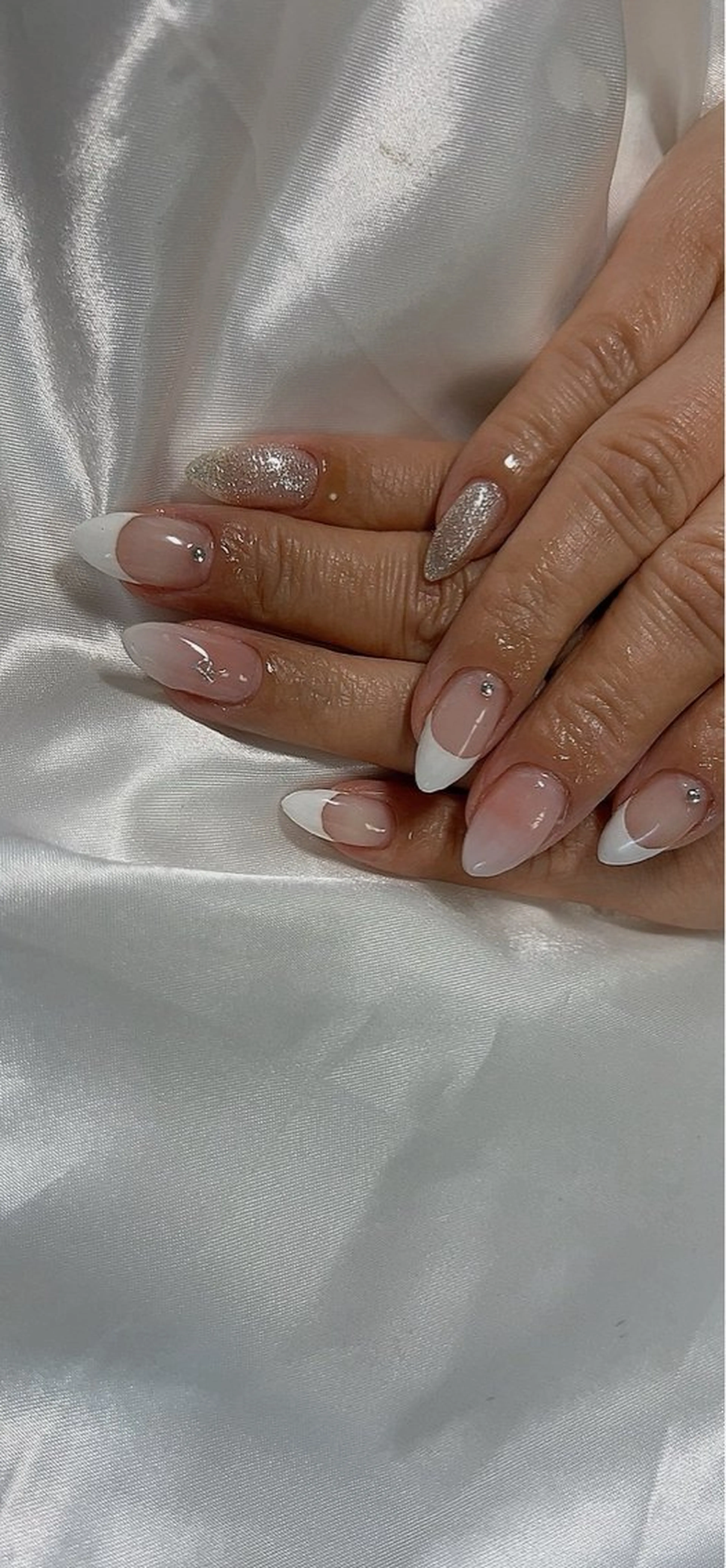 ネイル フレンチネイル ハンドネイル Ruana Nailのネイルデザイン