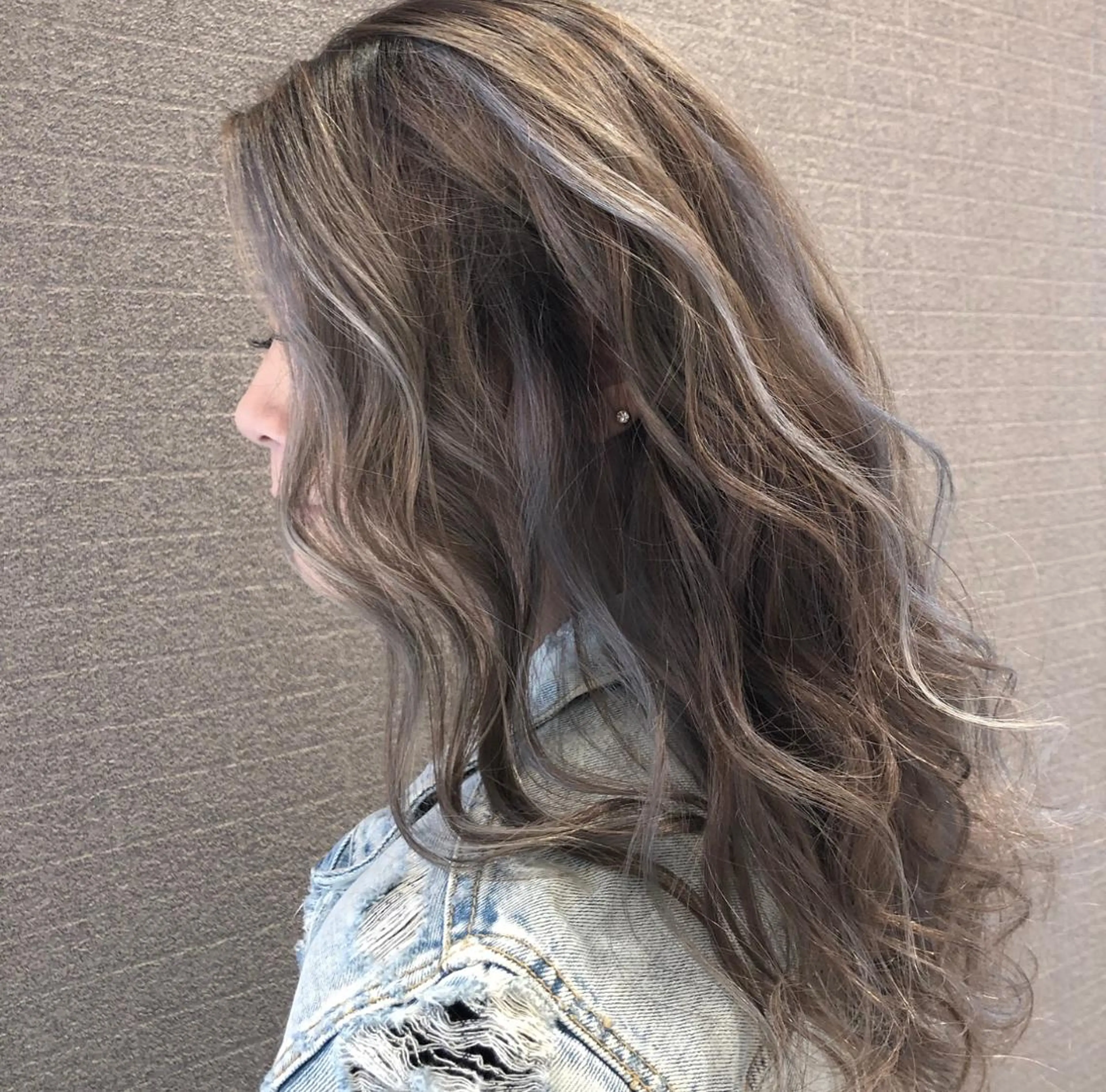 セミロング カラー ヘアアレンジ アンドウ ユウ/ レイヤーカット/韓国のヘアスタイル