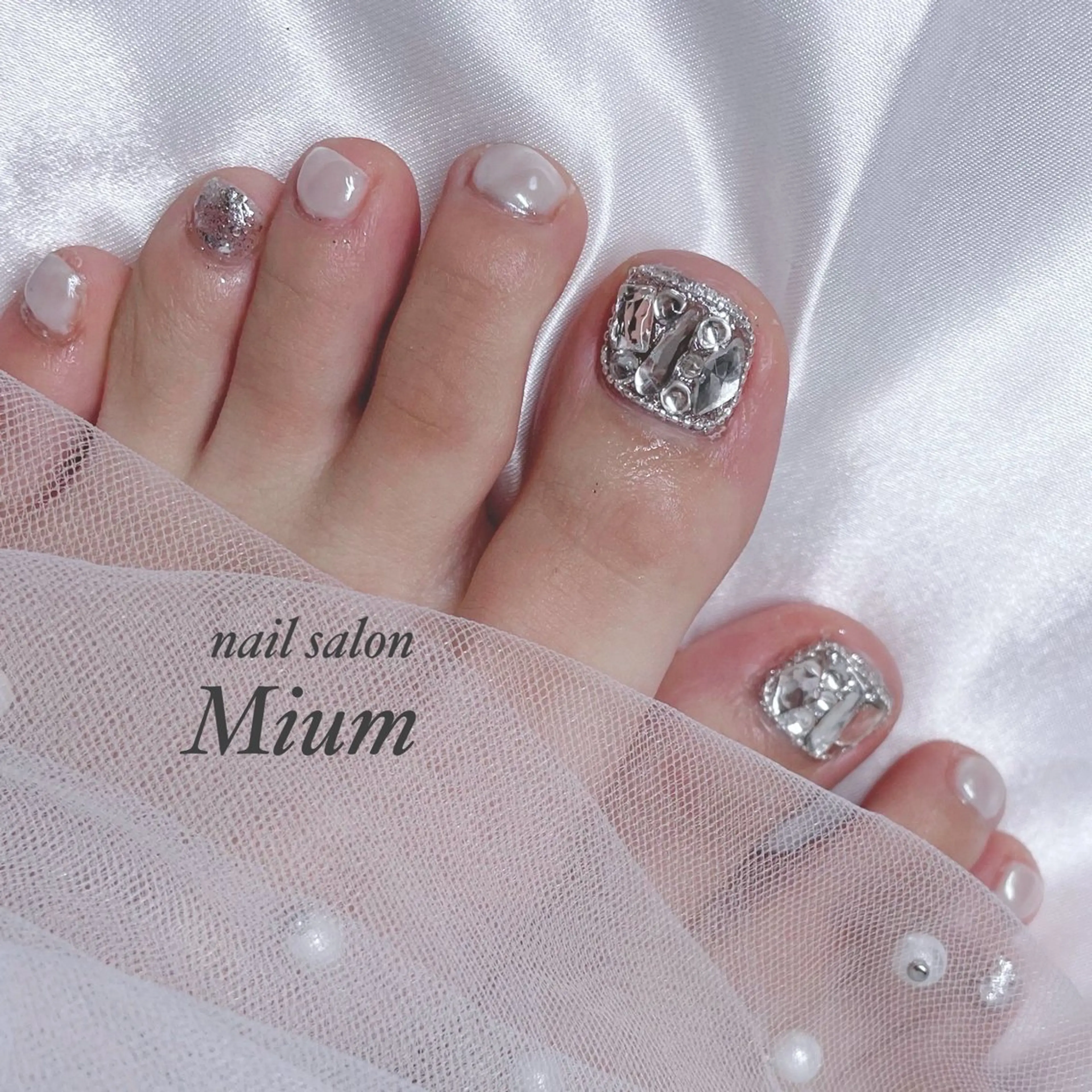 ネイル フットネイル nail salon Miumのネイルデザイン