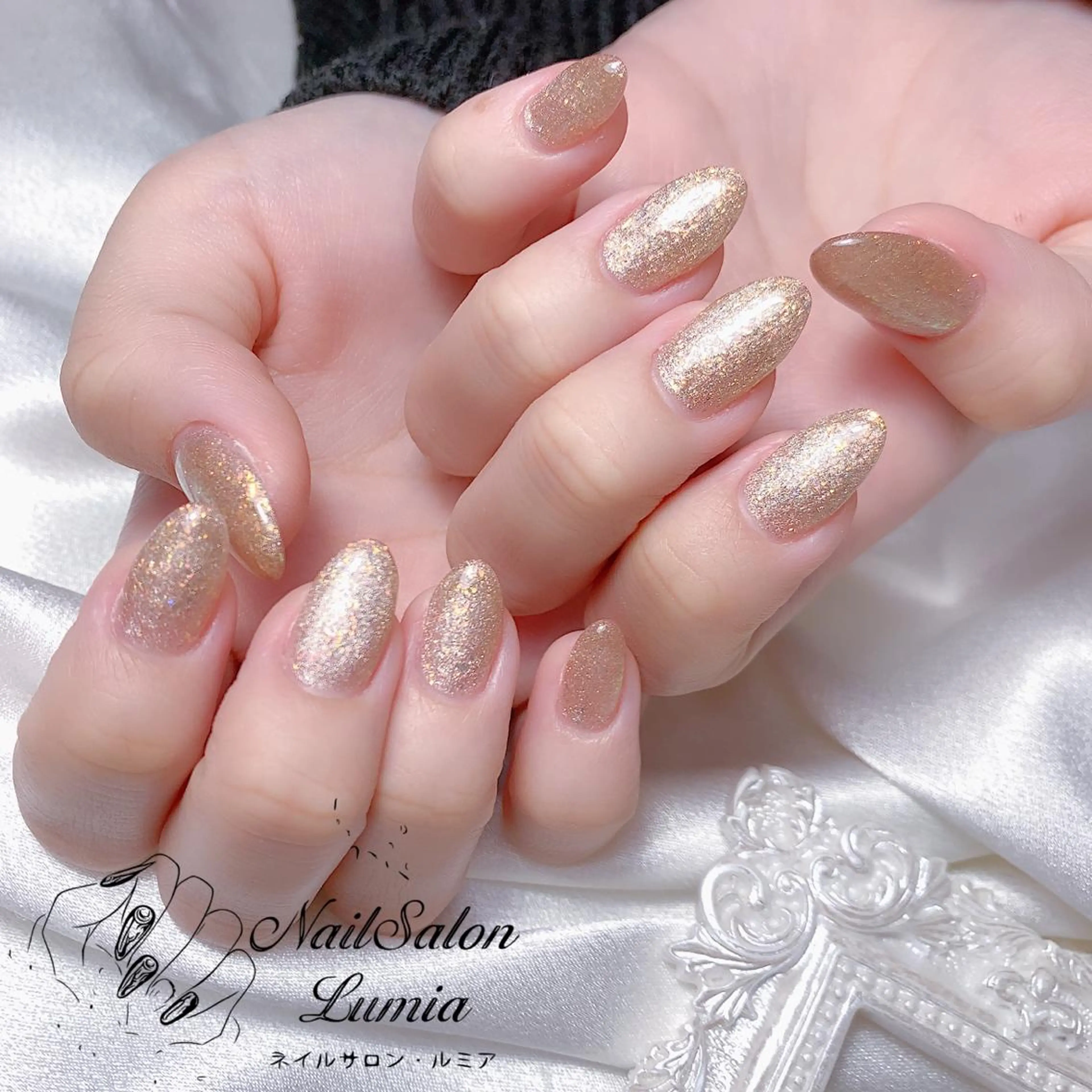 ネイル ハンドネイル ネイルサロン ルミア Lumia 店長のネイルデザイン