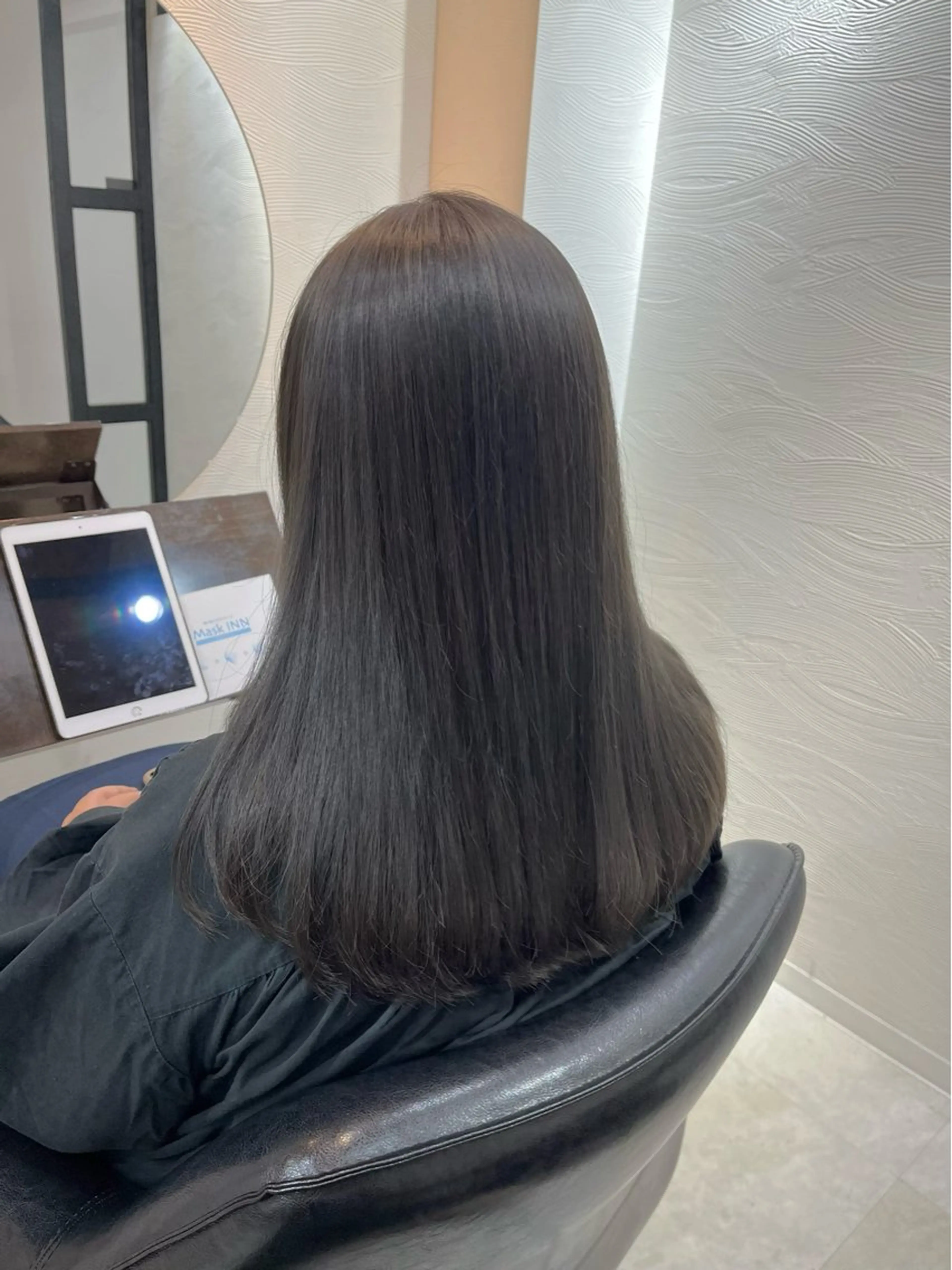 ロング カラー カット ヘアカラー トリートメント 【ニュアンスカラー・ 髪質改善】スズキカナのヘアスタイル