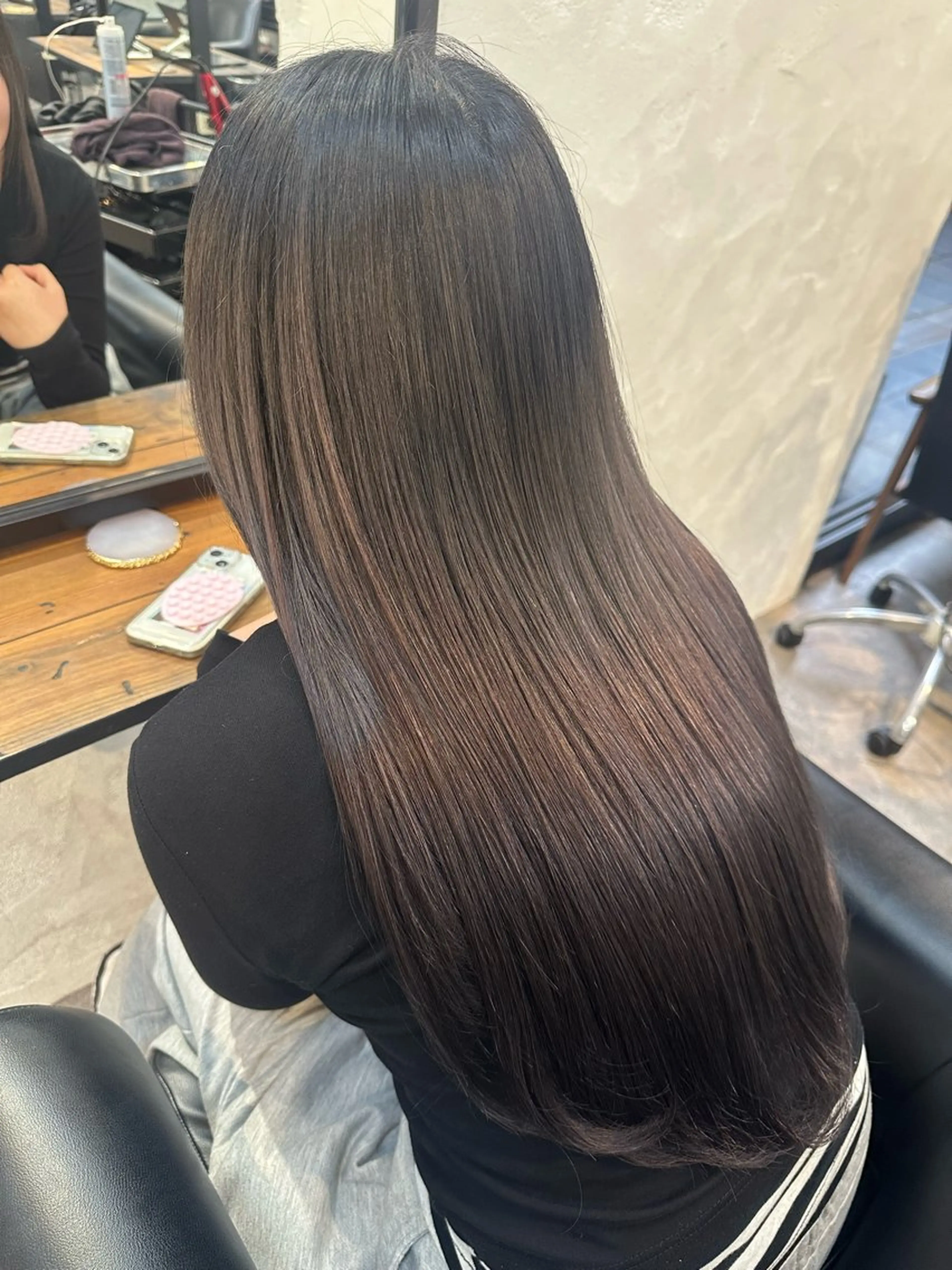 ロング カラー ヘアカラー トリートメント エクステ 🫧シールエクステ/ 艶カラー🫧アサミ️のヘアスタイル