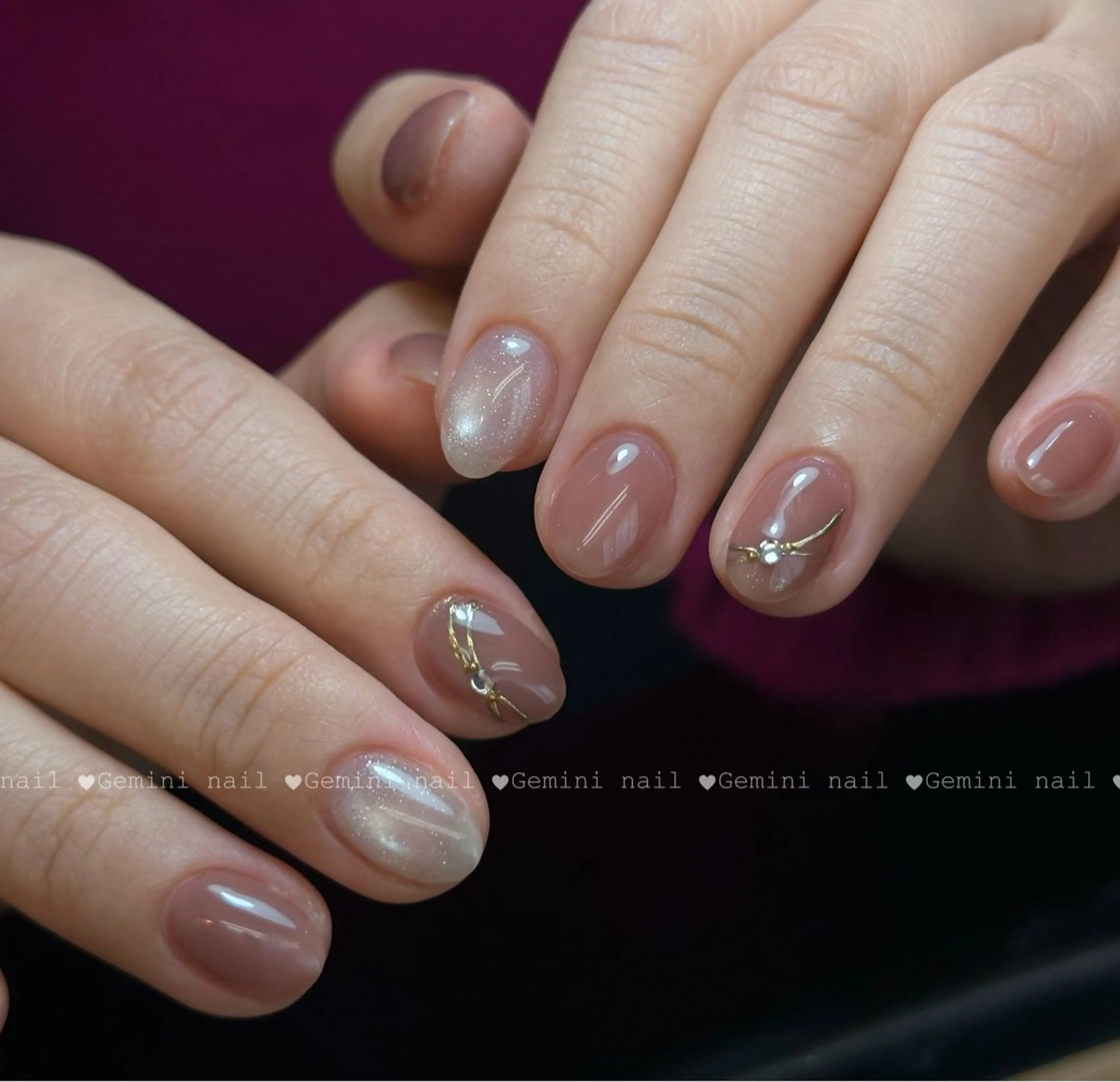 ネイル ハンドネイル Gemini nailのネイルデザイン
