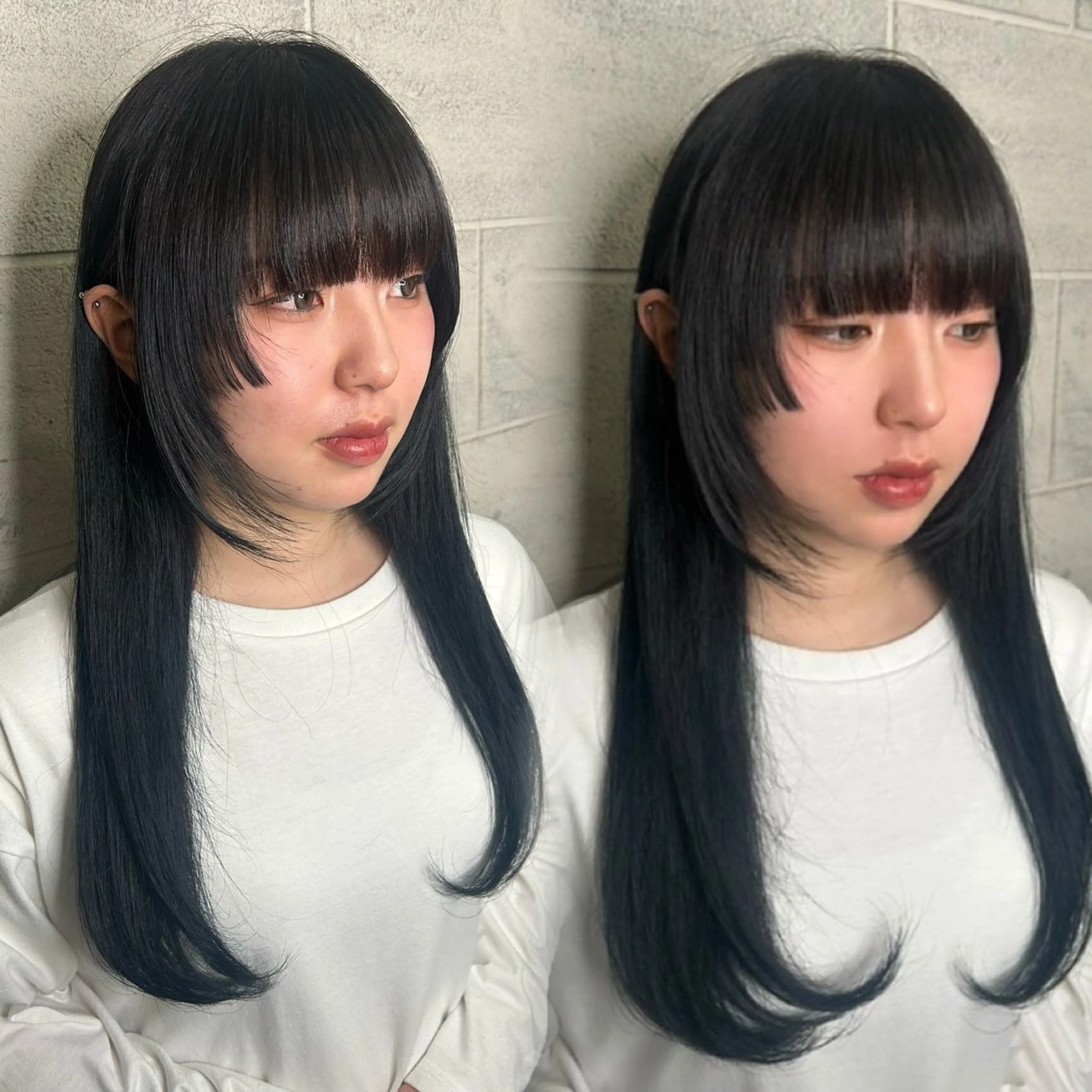 ロング ヘアカラー トリートメント LUAU karin  神戸のヘアスタイル