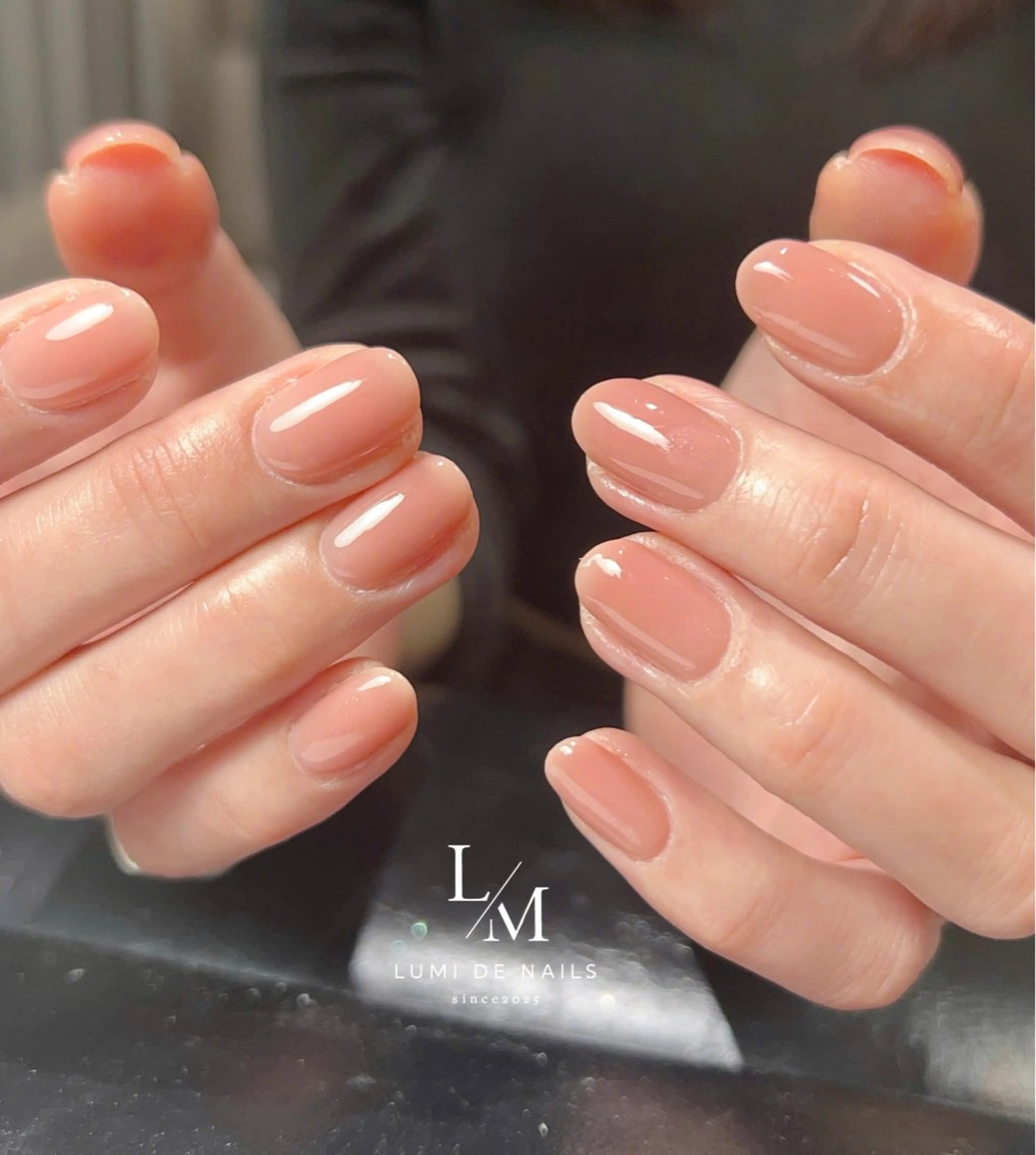 ネイル アートネイル グラデーション ラメ(グリッター) マグネットネイル ミラーネイル ハンドネイル Lumi de nailsのネイルデザイン
