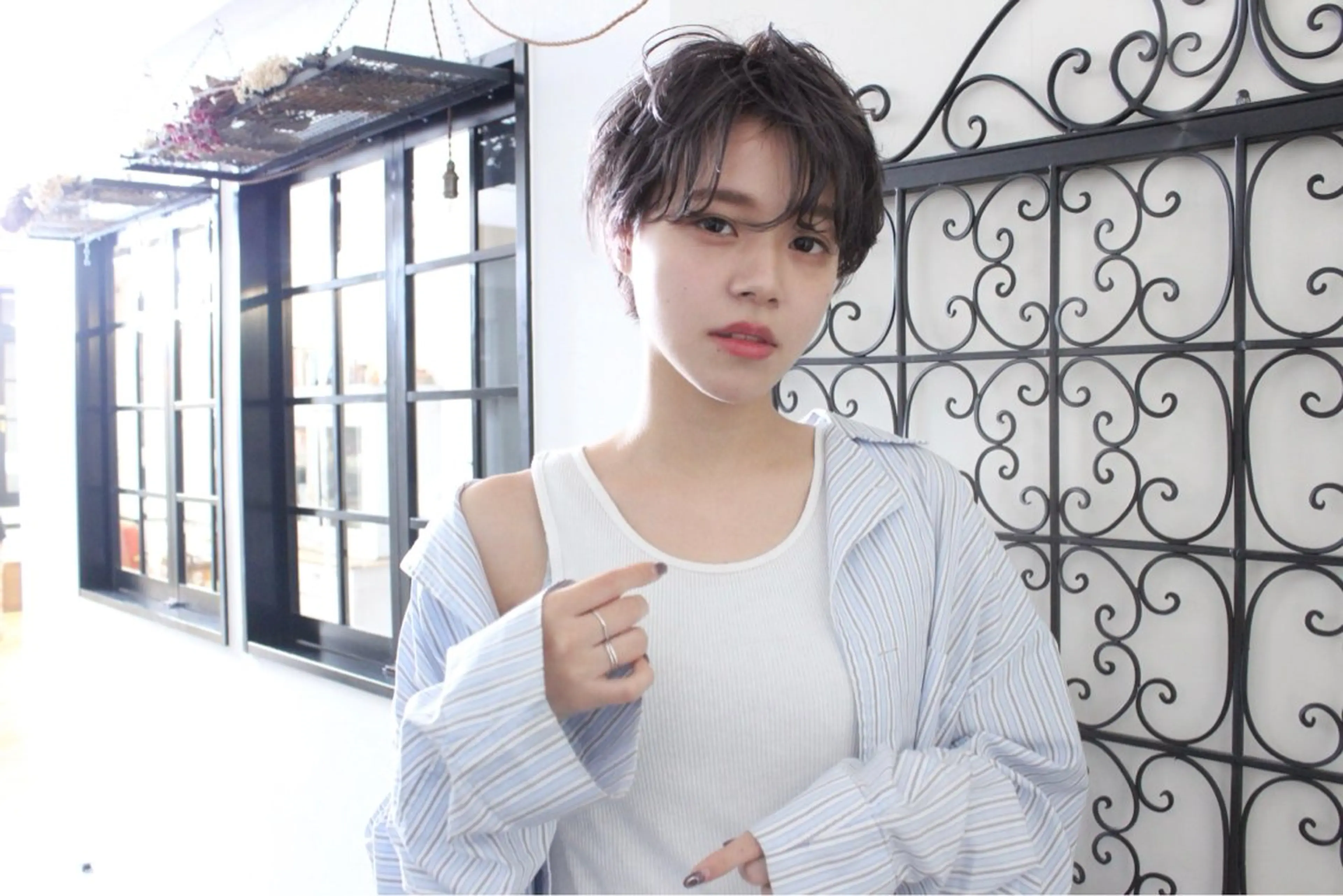 ショート ショートカット/ キタハラユリナのヘアスタイル