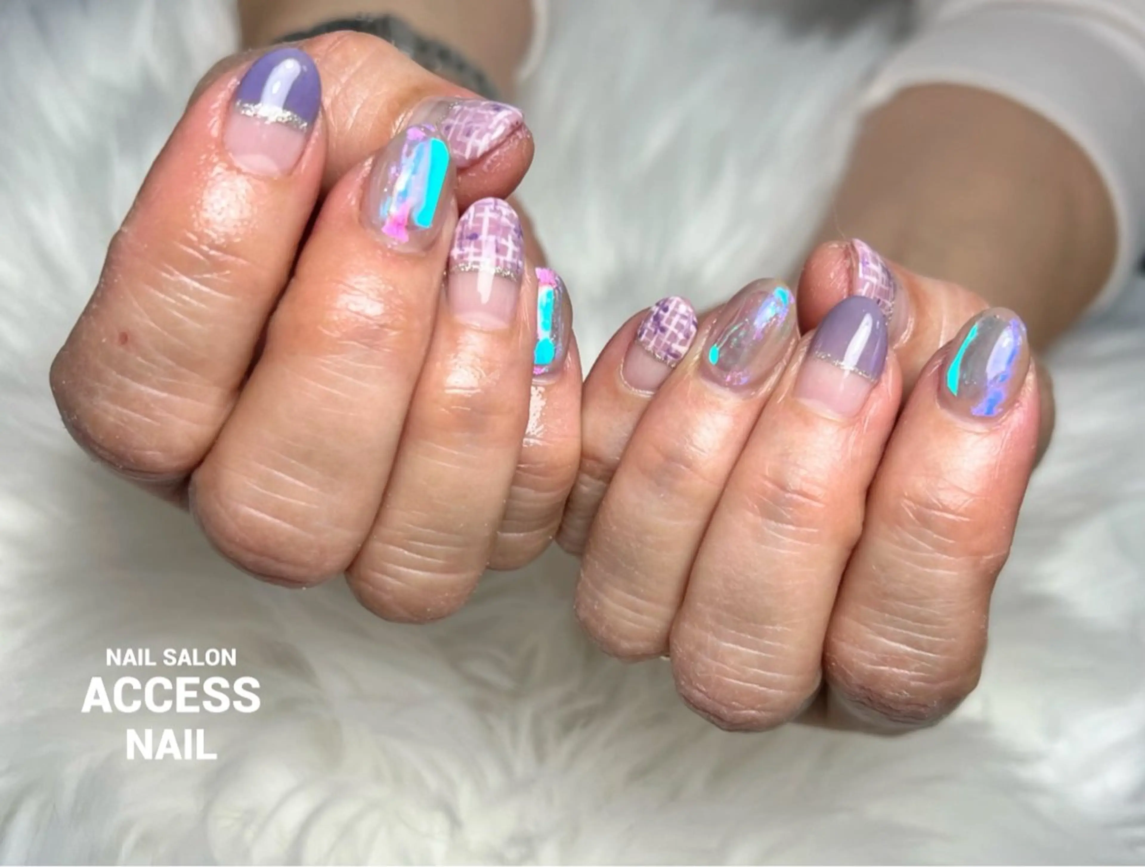 ネイル access nailのネイルデザイン
