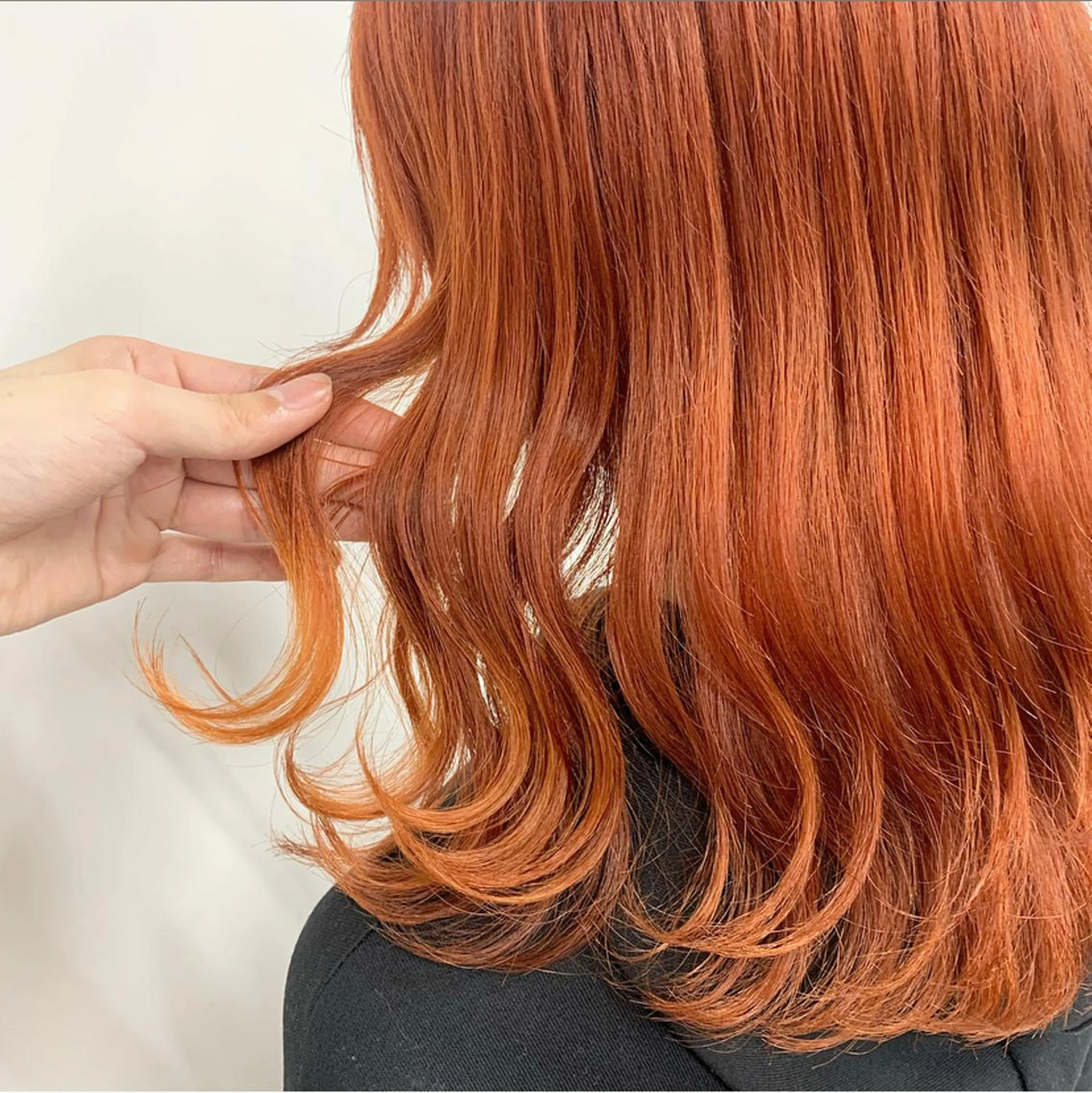 ロング カラー ベージュカラー オレンジ オレンジベージュ ヘアカラー トリートメント ✨カラー指名 No.1✨keitaのヘアスタイル