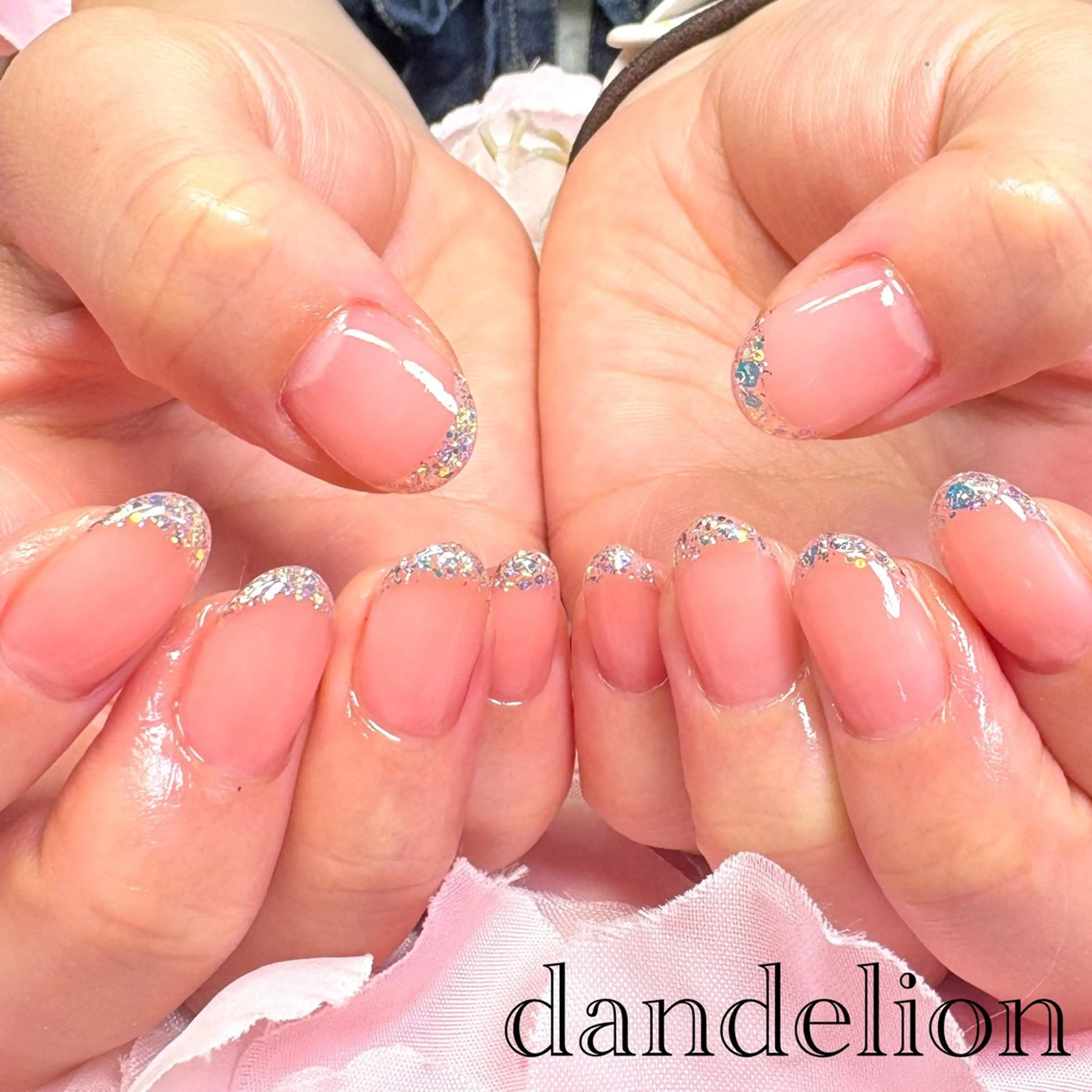ネイル ハンドネイル ハンドケア dandelion ダンデライオンのネイルデザイン