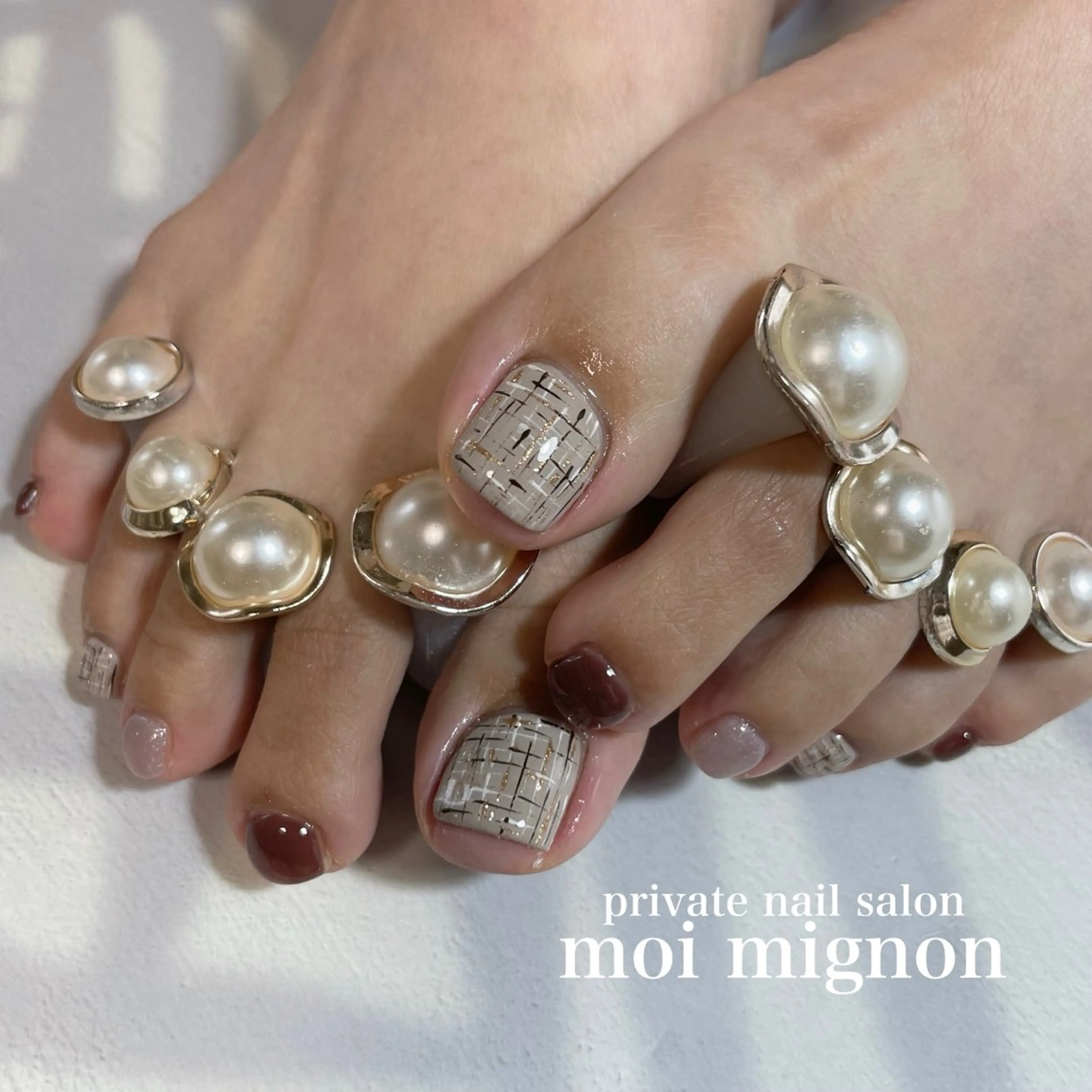 ネイル フットネイル nailist Aki♡のネイルデザイン