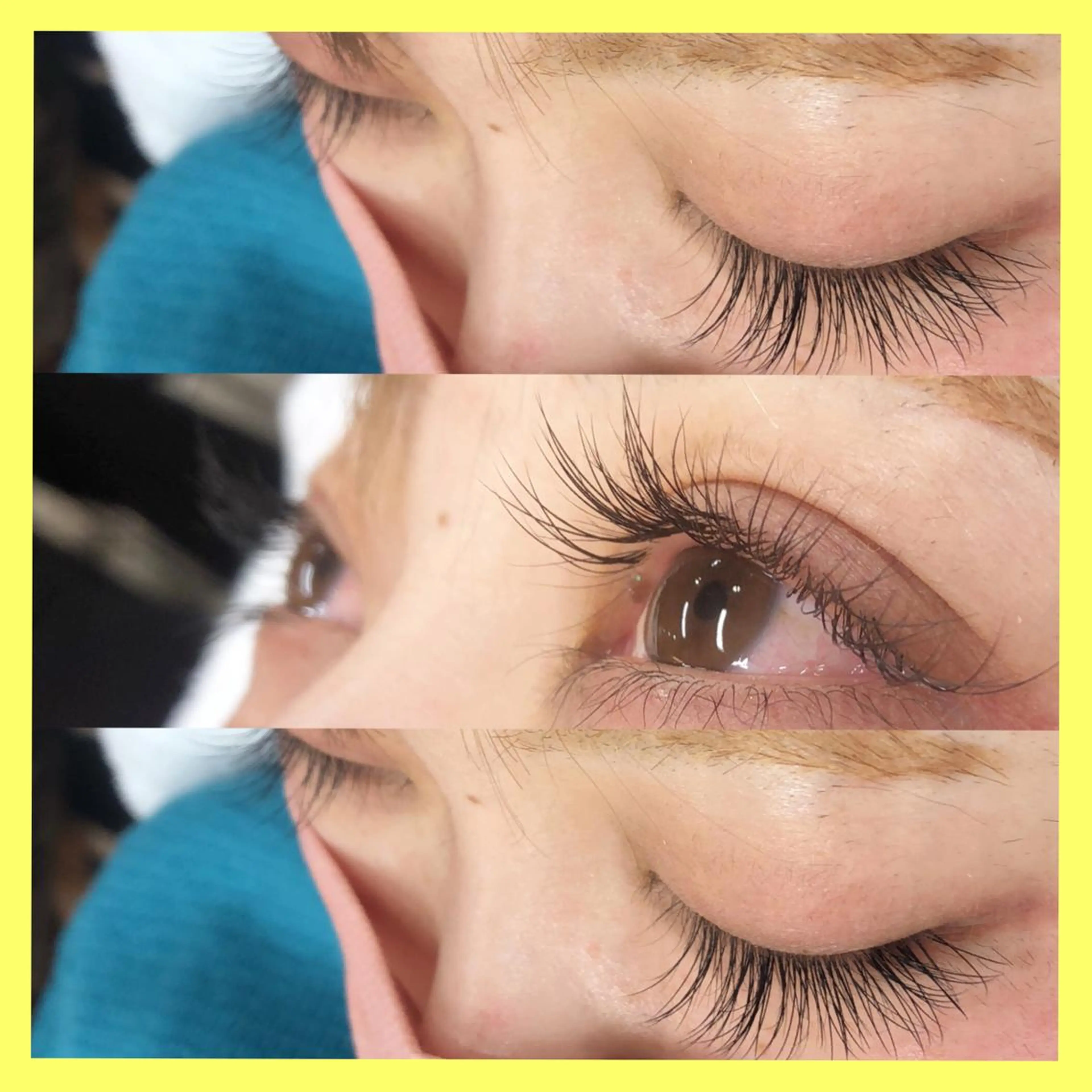 マツエク・マツパ ルナ｜縮毛矯正 ×デザインカラー🥝のヘアスタイル