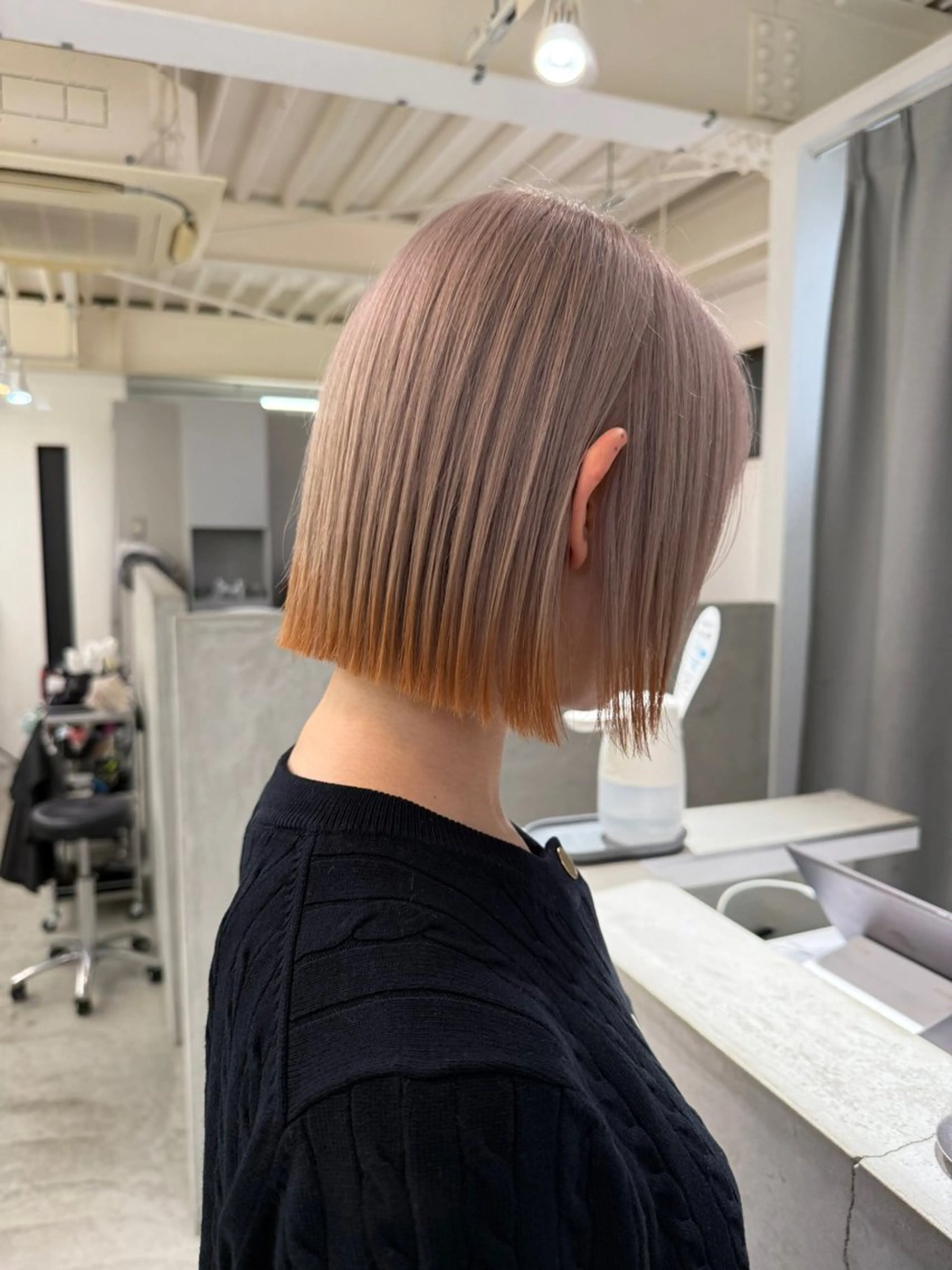 ショート カット ヘアカラー トリートメント okumura makiのヘアスタイル