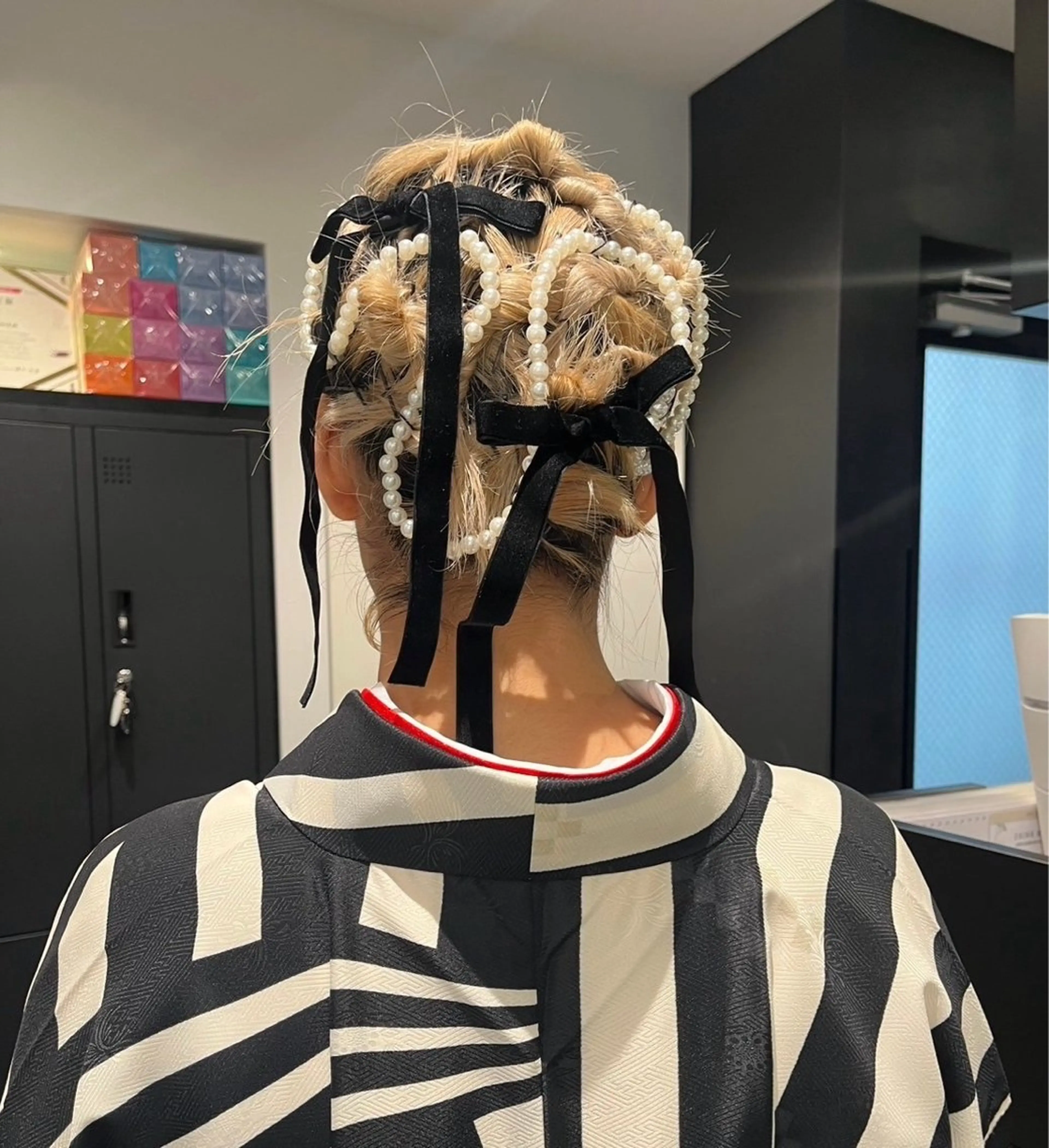 ヘアアレンジ りな/ボブ /ダブルカラーのヘアスタイル