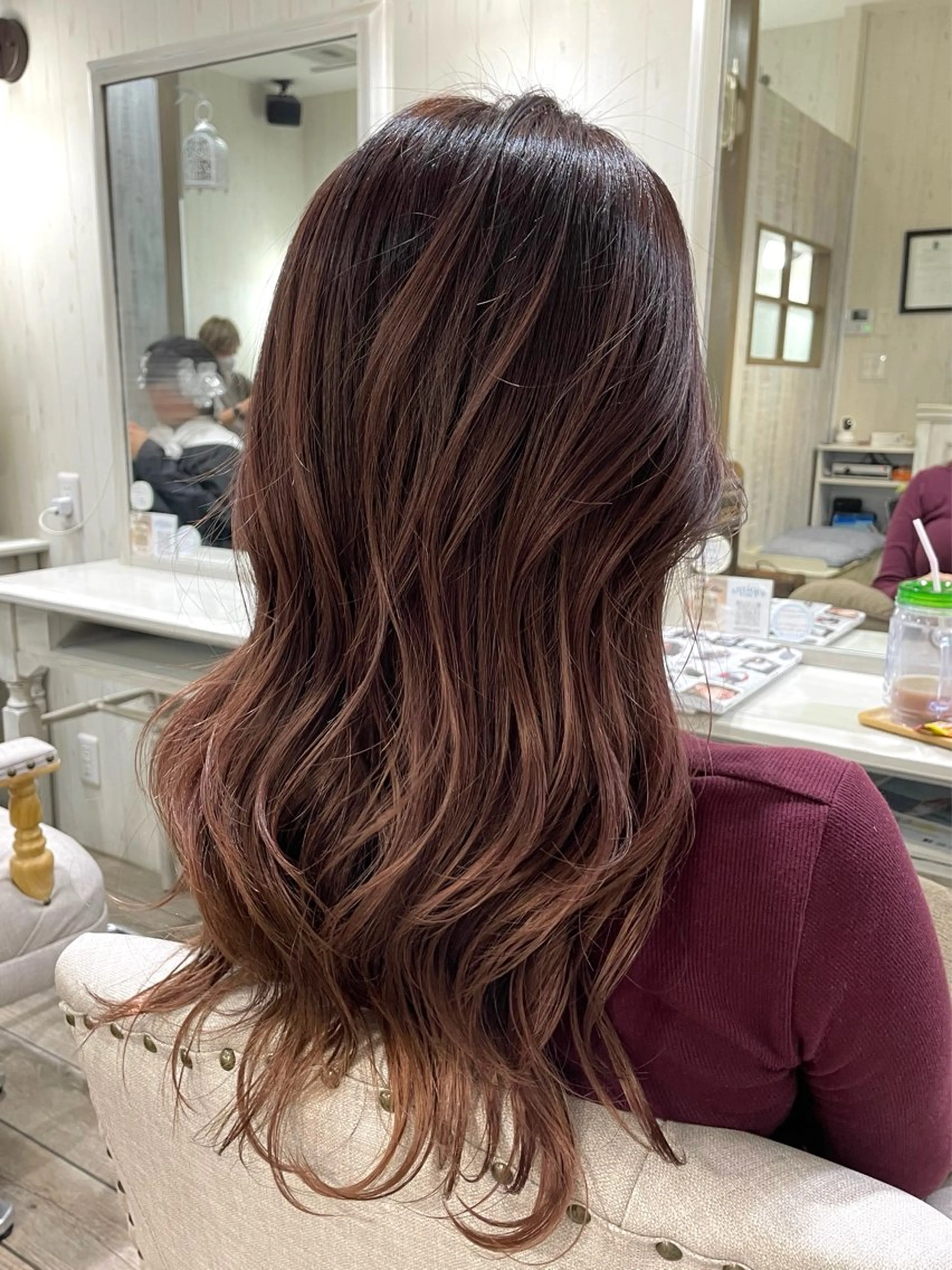 セミロング ネモトメイナ🌿‬ 今月末で退職しますのヘアスタイル