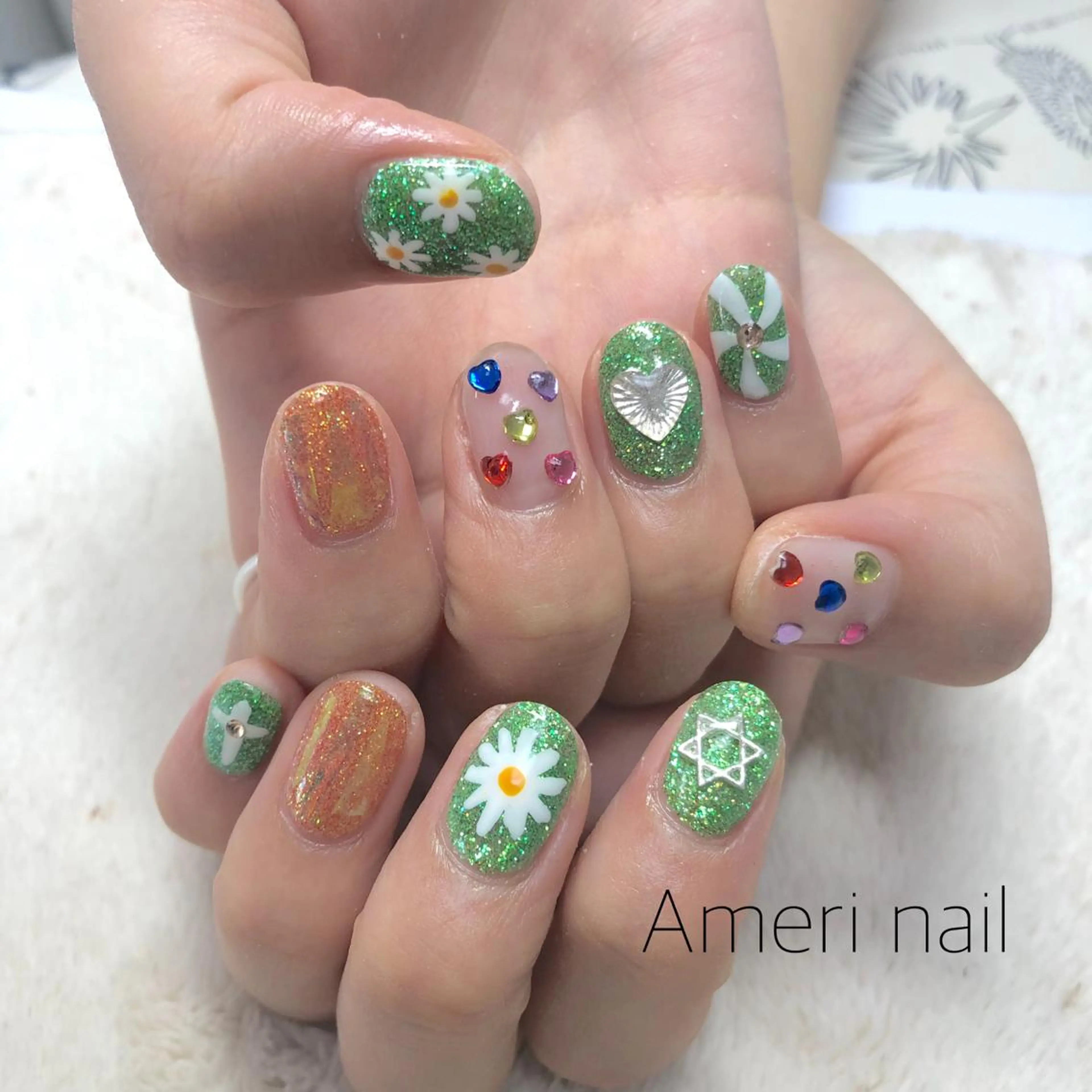 ネイル ハンドネイル Ameri nail /UKIのネイルデザイン