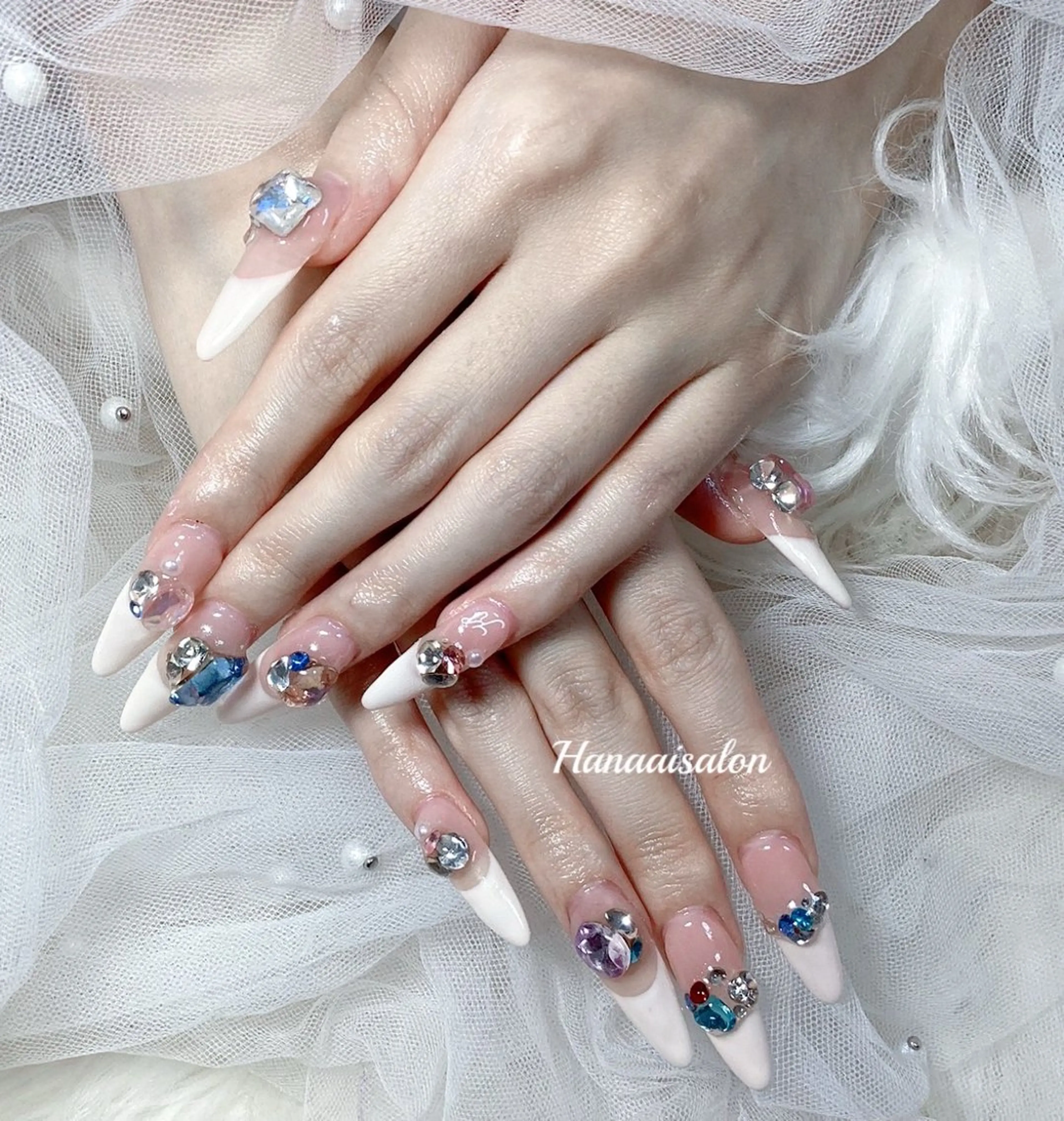 ネイル ハンドネイル Hanaai Salonスニタのネイルデザイン