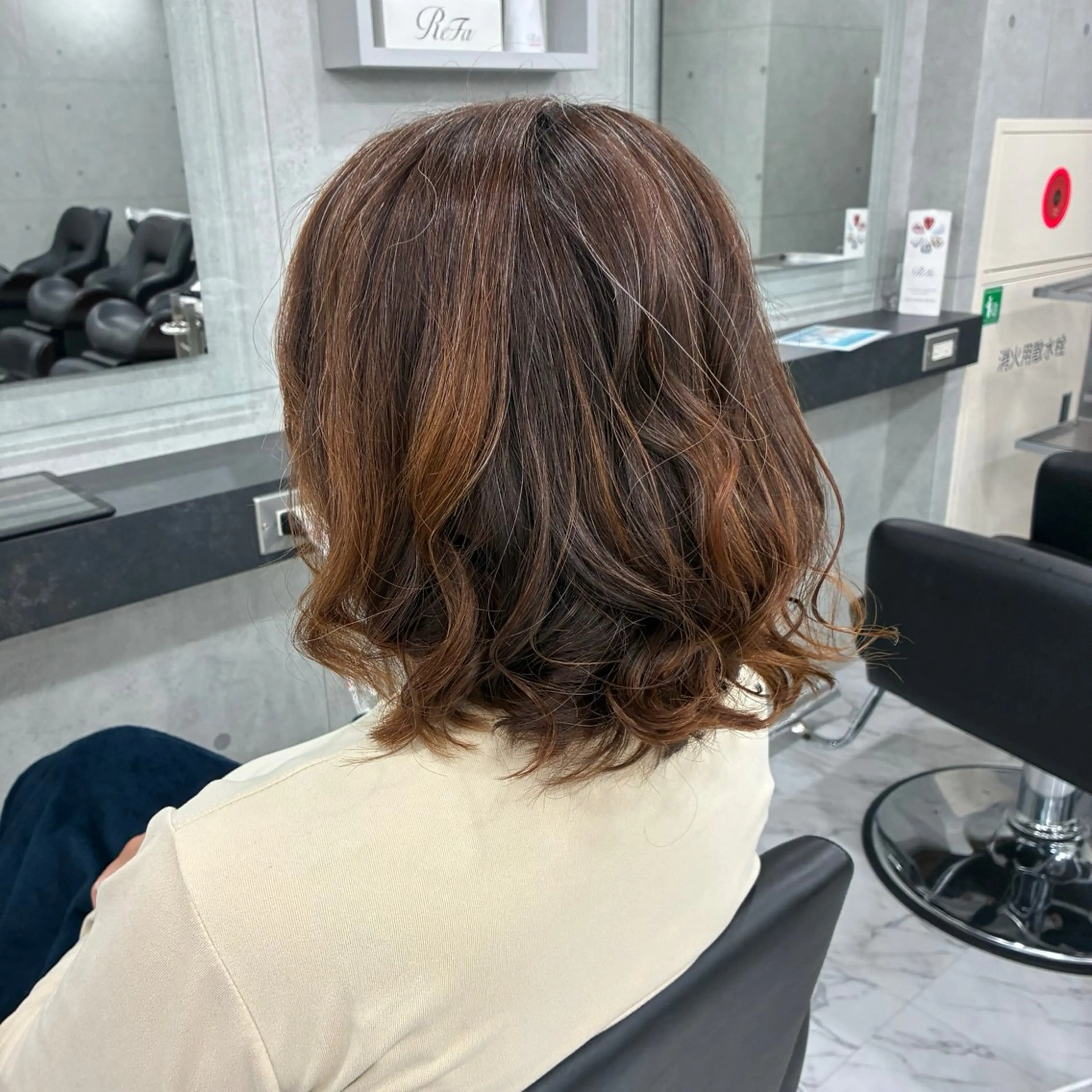 ショート カラー カット ヘアカラー トリートメント Endearing所属・Endearing 北澤那未🌟銀座のヘアスタイル