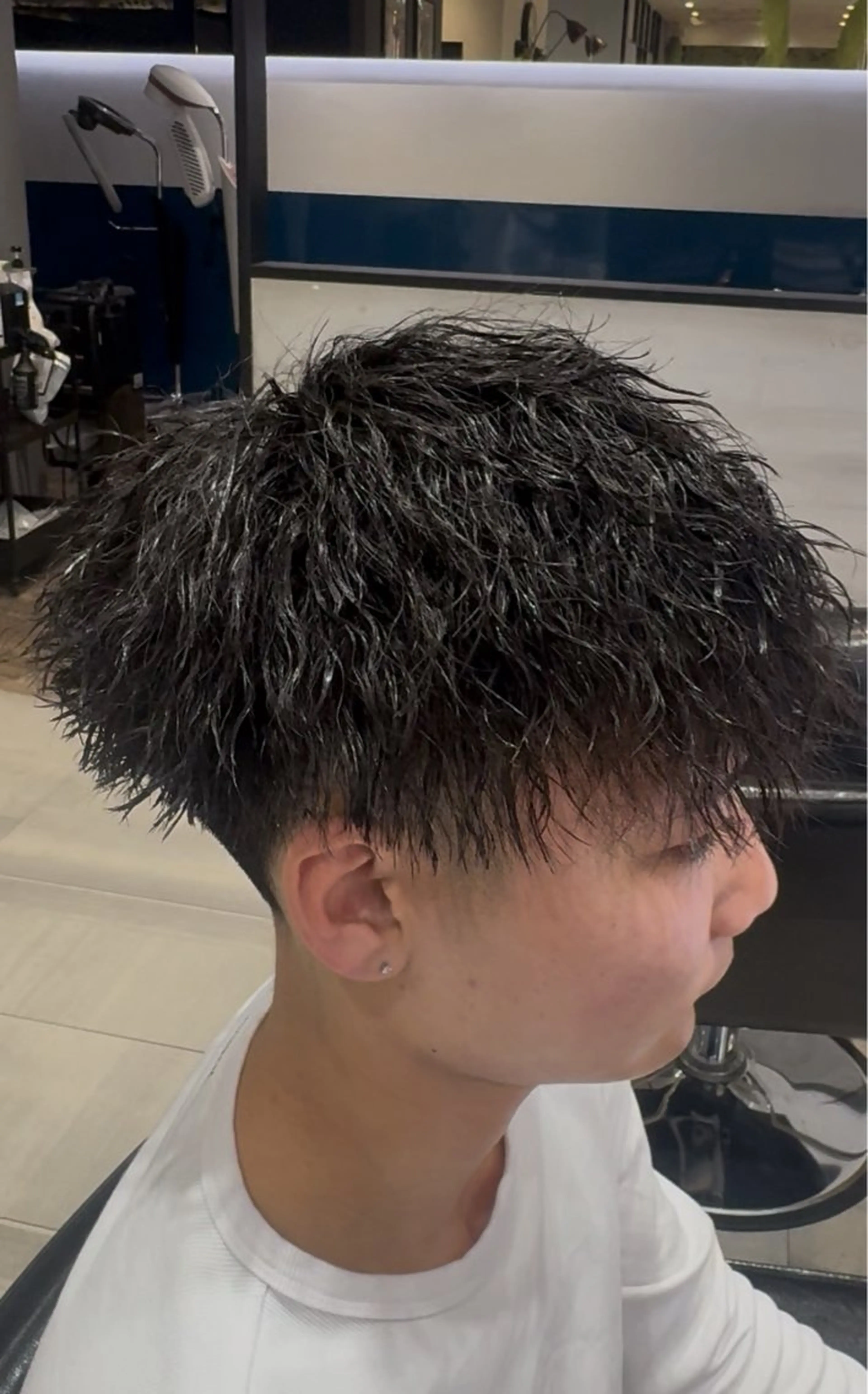 メンズ メンズパーマ メンズツイストパーマ ツイストパーマ カット パーマ 野村安芸 /特殊パーマのヘアスタイル