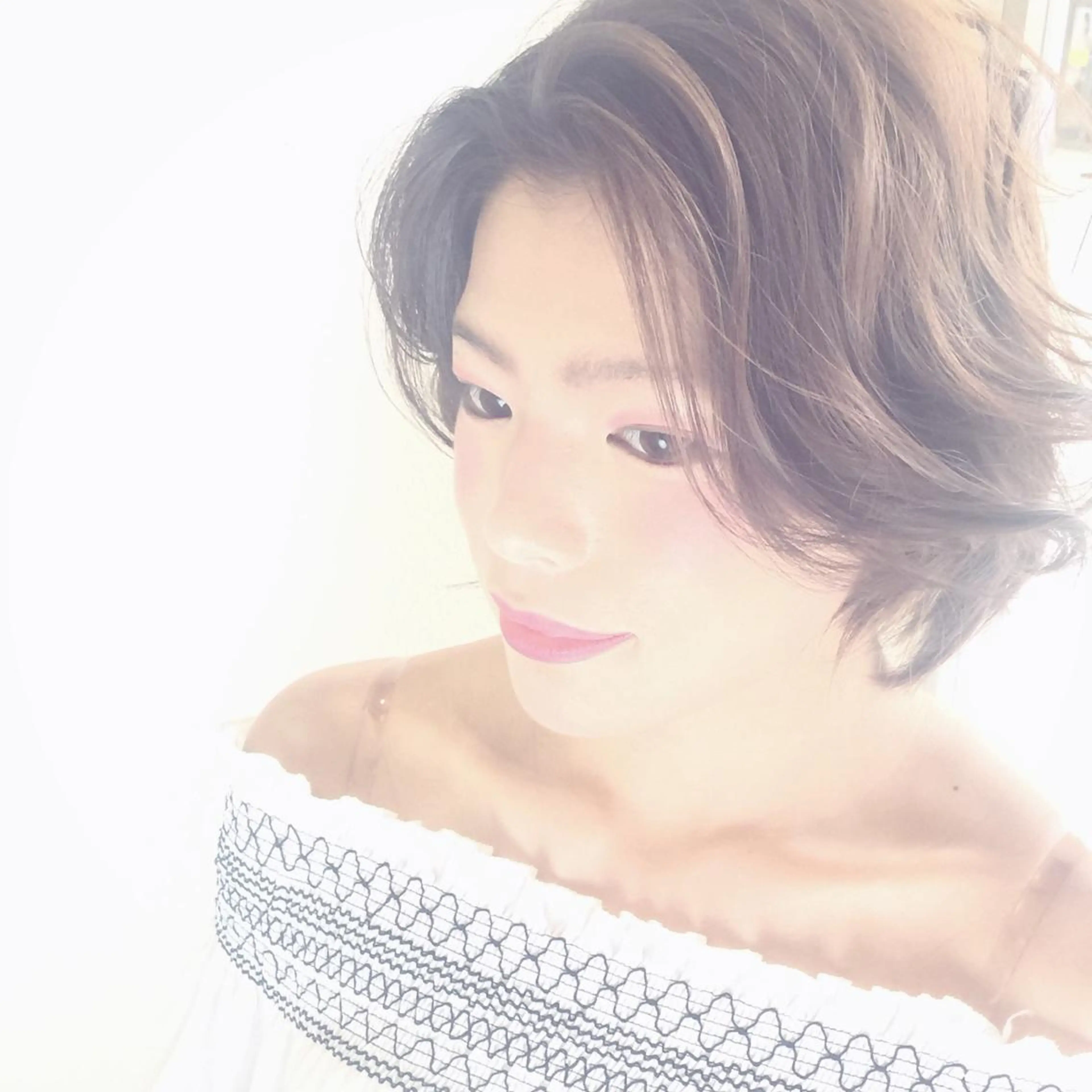 ショート カラー パーマ ショートボブ ボブ くせ毛 ショートヘア デジタルパーマ カット ヘアカラー トリートメント ヘッドスパ nishimura makotoのヘアスタイル