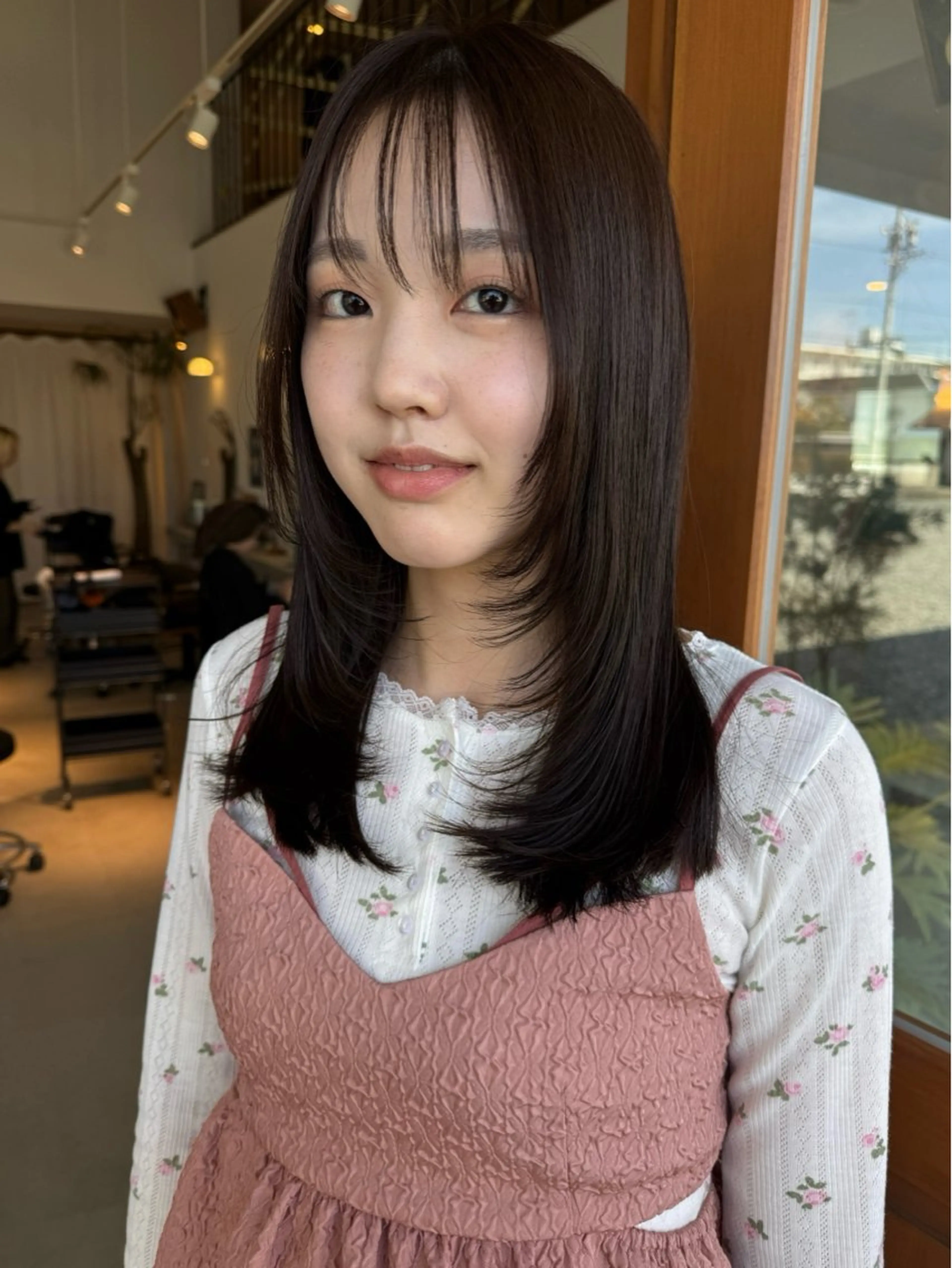 ミディアム ミディアムレイヤー レイヤーカット 中嶋勇太/ショート/ ボブ/三重県松阪市のヘアスタイル