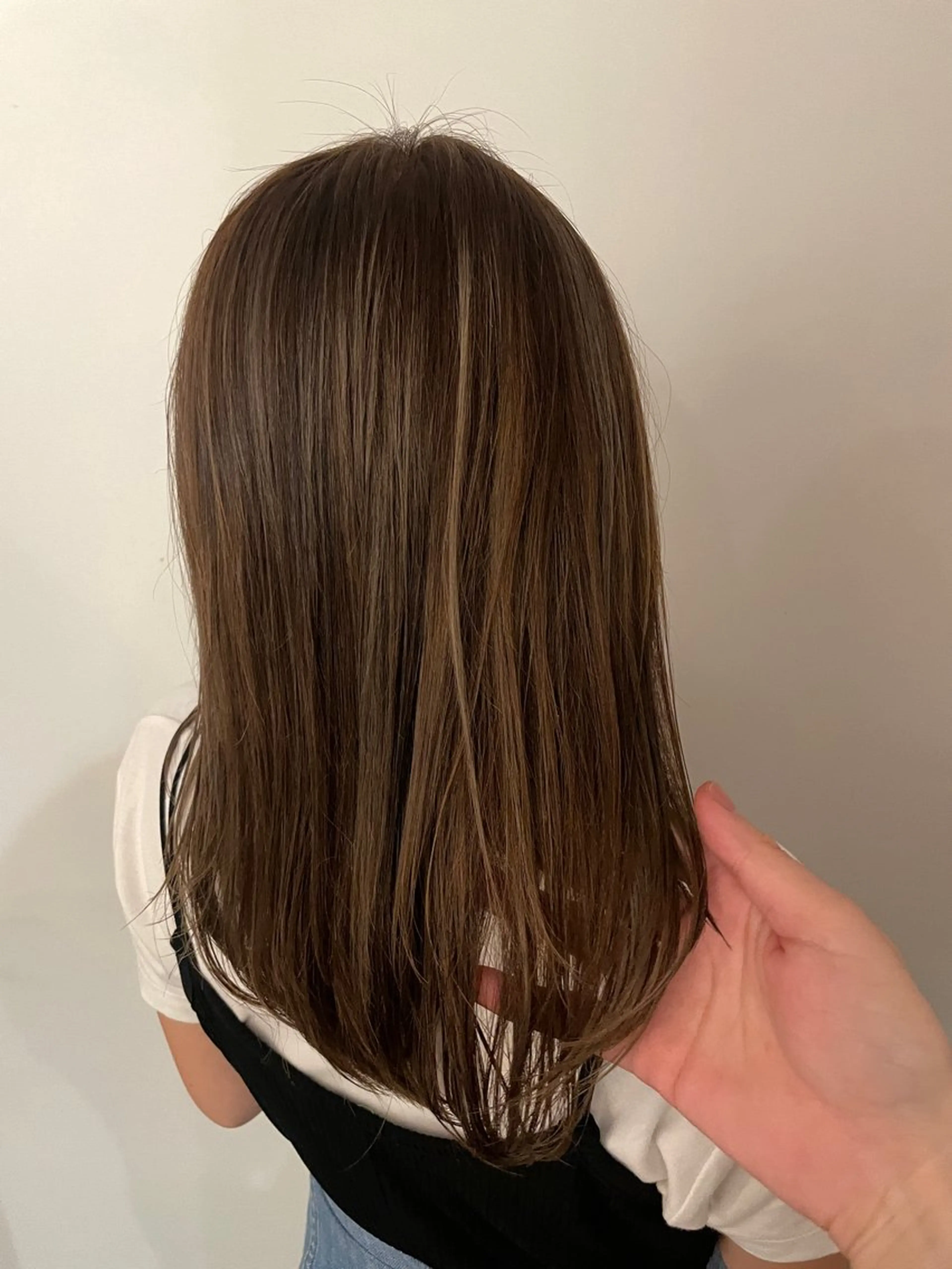 ロング ハイライト 韓国レイヤー/透明感 カラー/Harukiのヘアスタイル