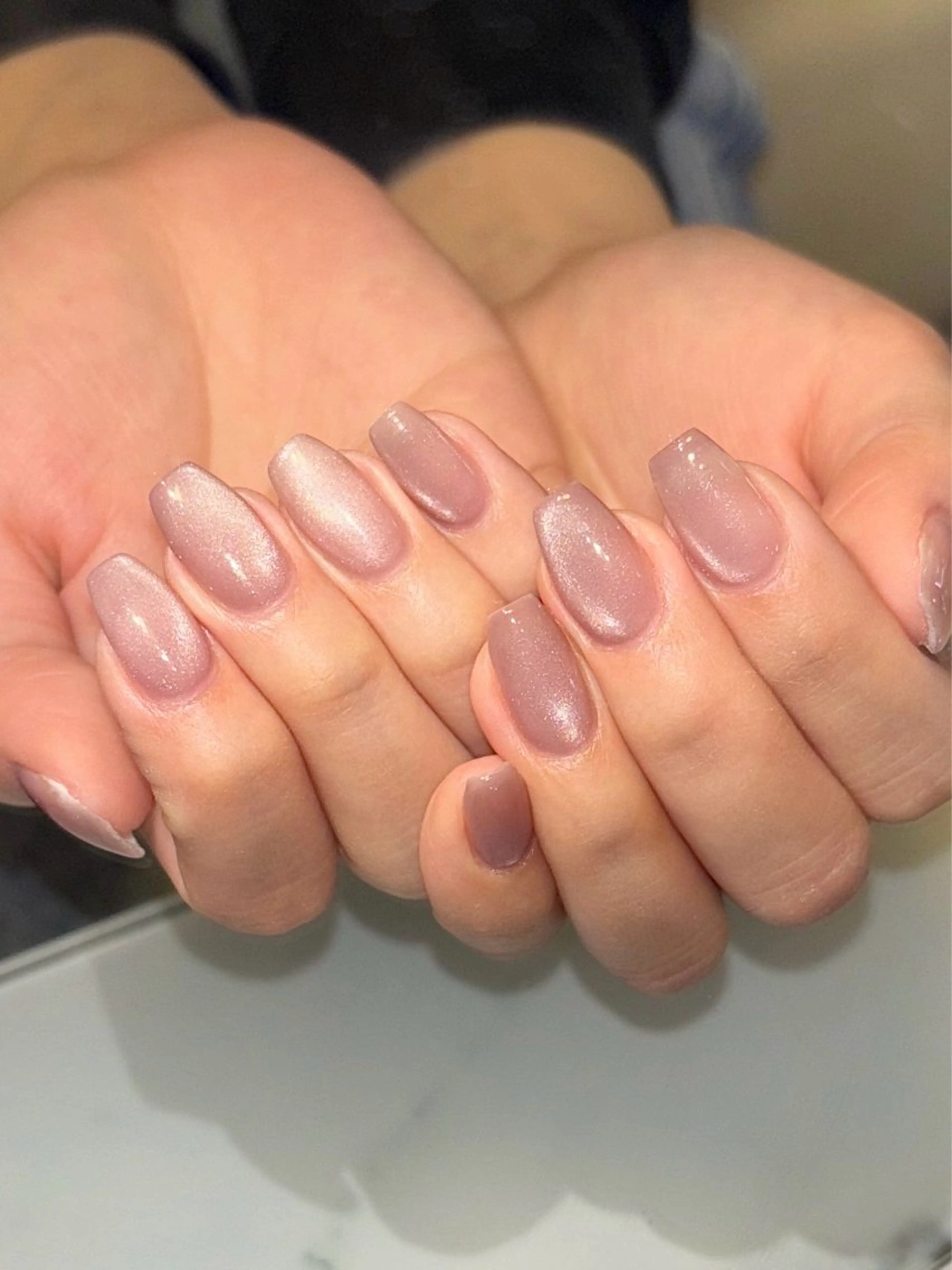 ネイル ワンカラーネイル ハンドネイル toyvenail kotone  川越のネイルデザイン