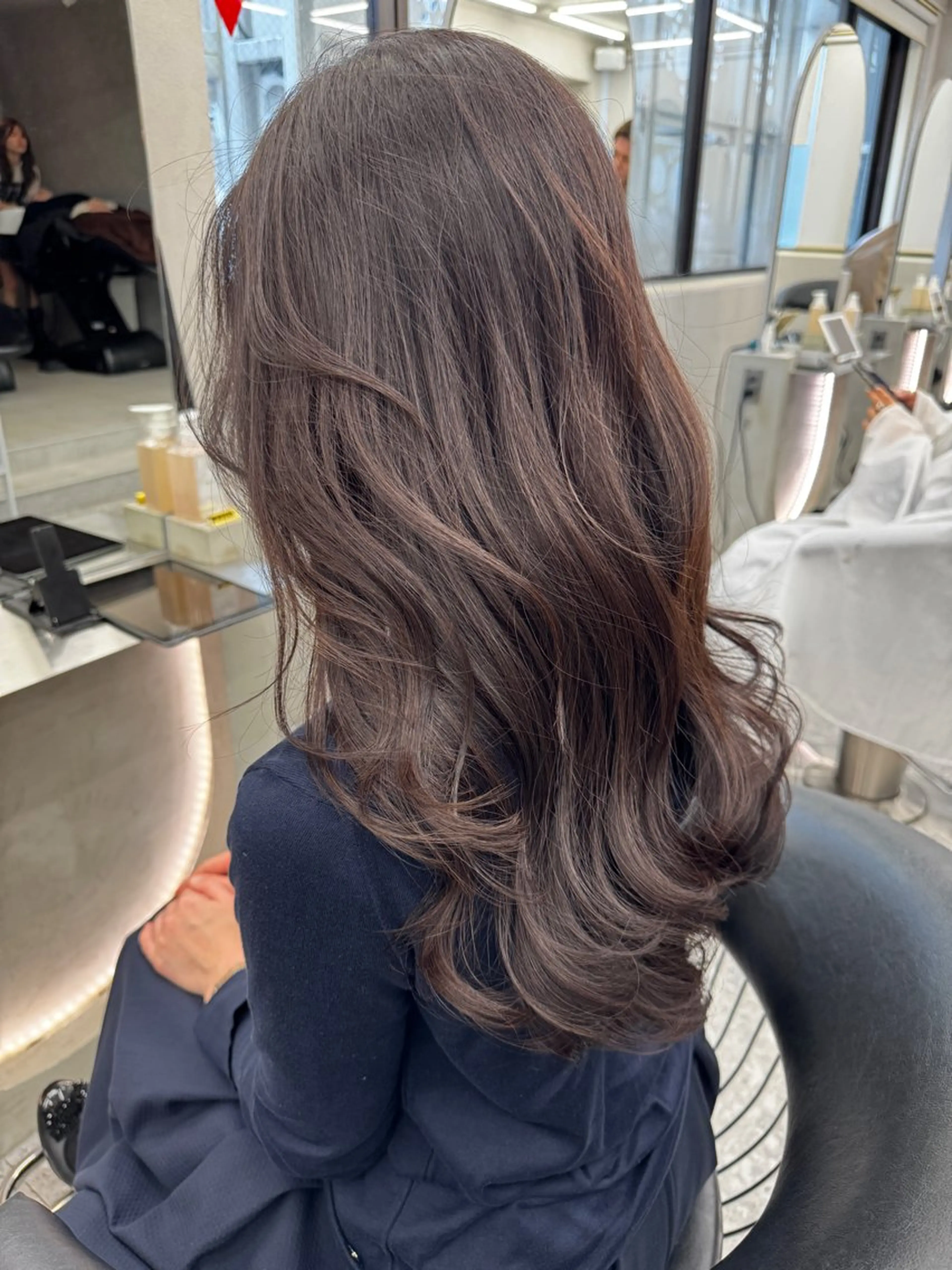 セミロング レイヤーカット 似合わせカット カット ヘアカラー トリートメント 顔周り🇰🇷ロンド レイヤー✨カジワラのヘアスタイル