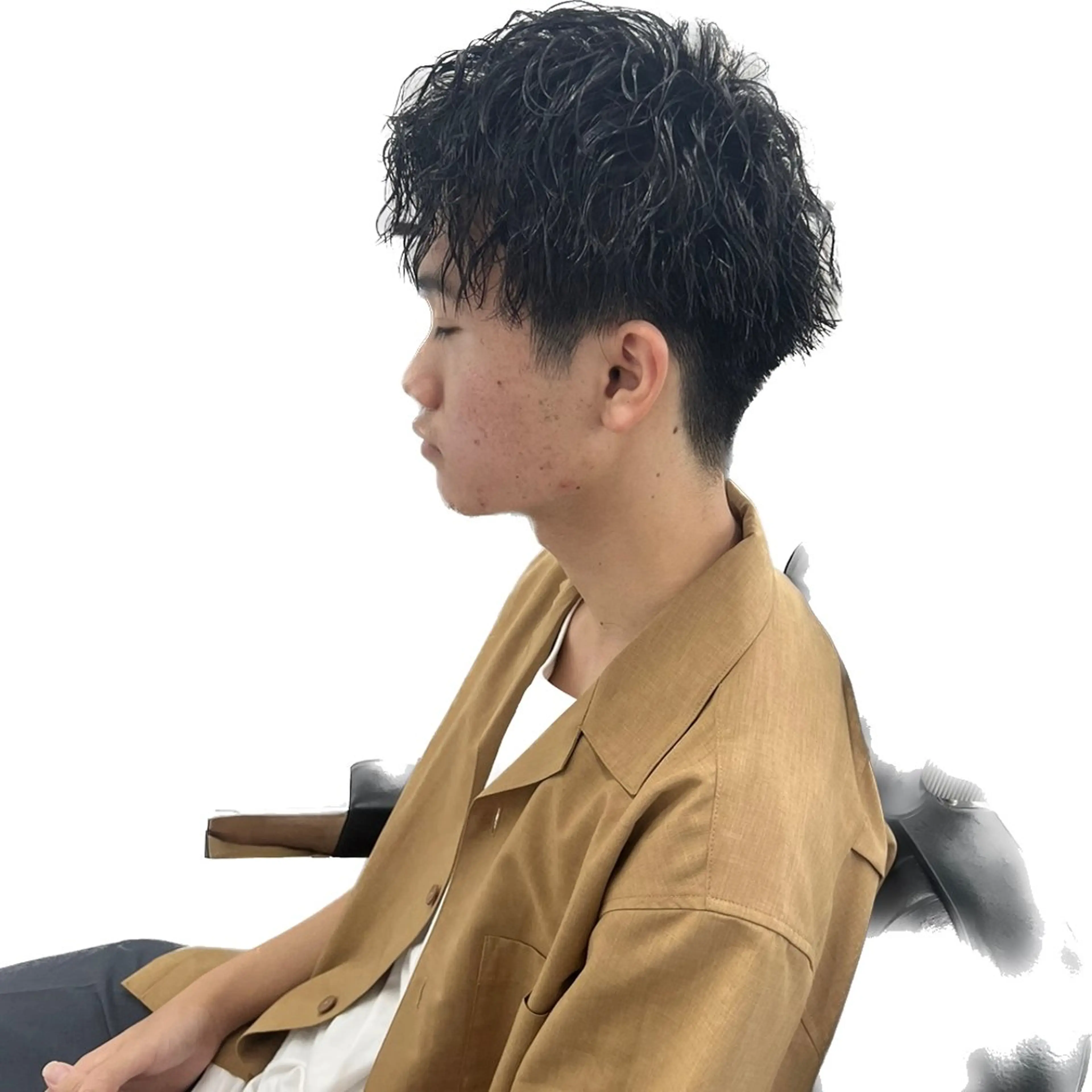 ショート パーマ メンズ カット ヘッドスパ パーマ職人 Mizukiのヘアスタイル