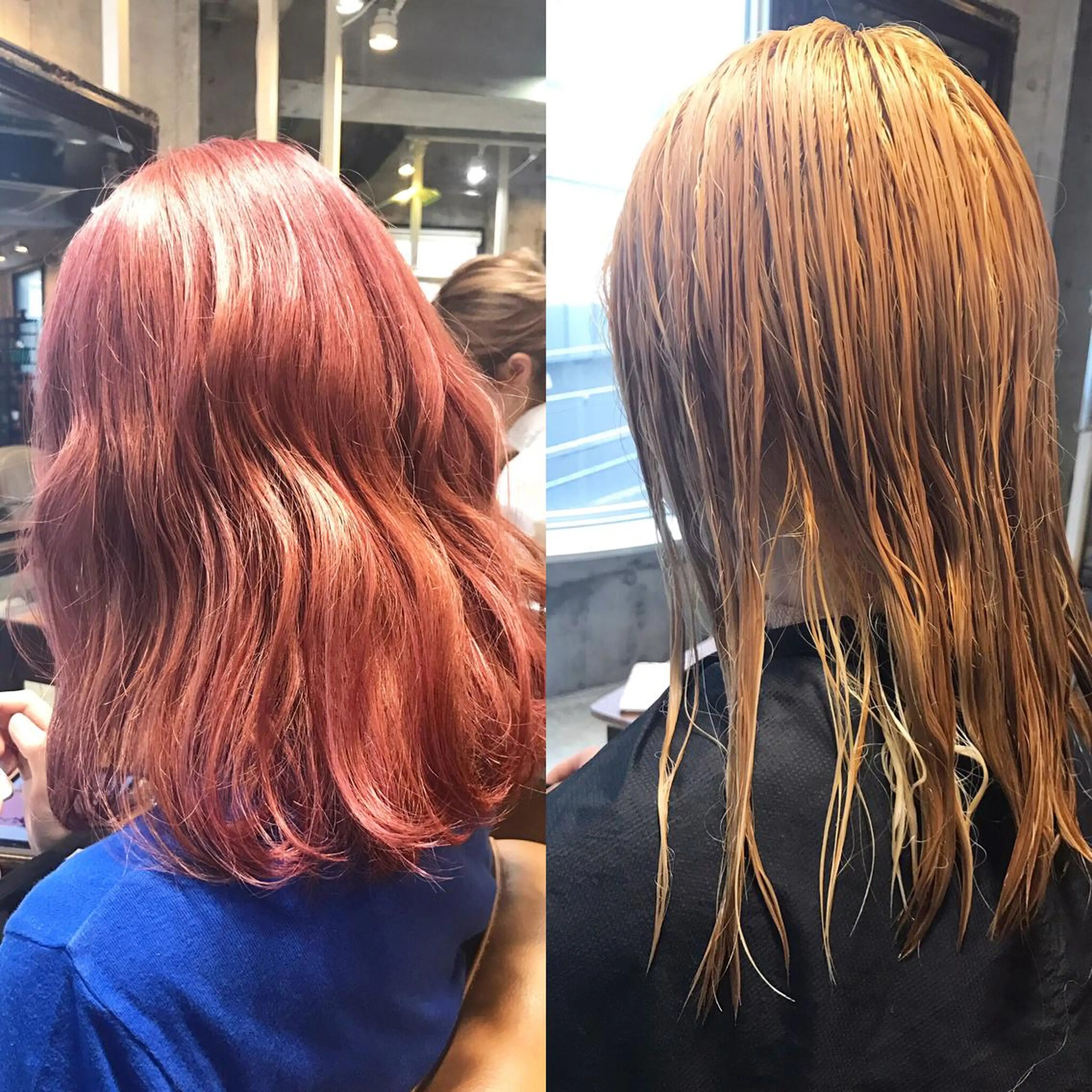 ミディアム カラー パーマ ヘアアレンジ メンズ キッズ ネイル マツエク・マツパ ダブルカラー サロンドミルク 原宿のヘアスタイル