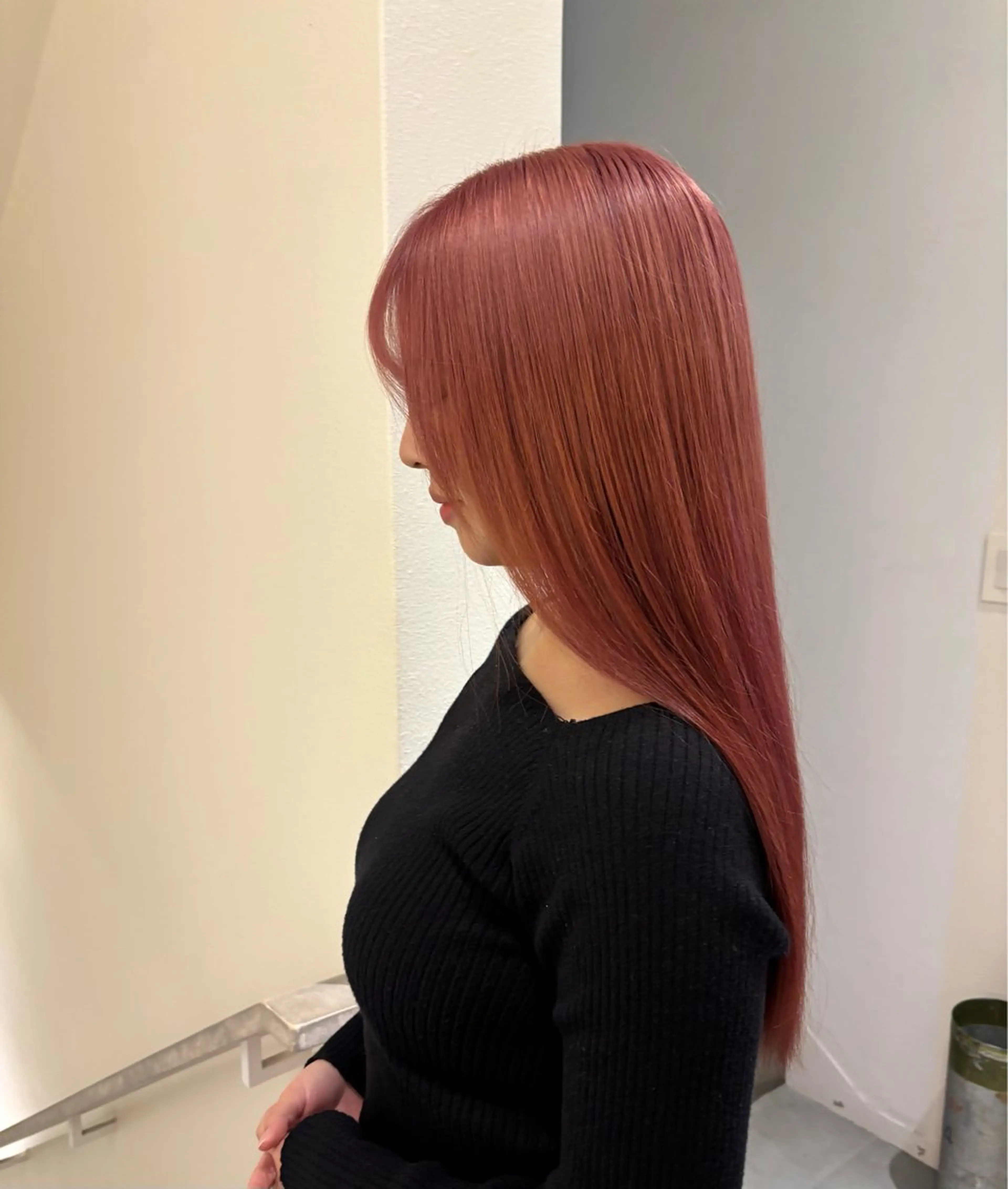 【4月minimo限定】ブリーチありダブルカラー+艶トリートメントの写真