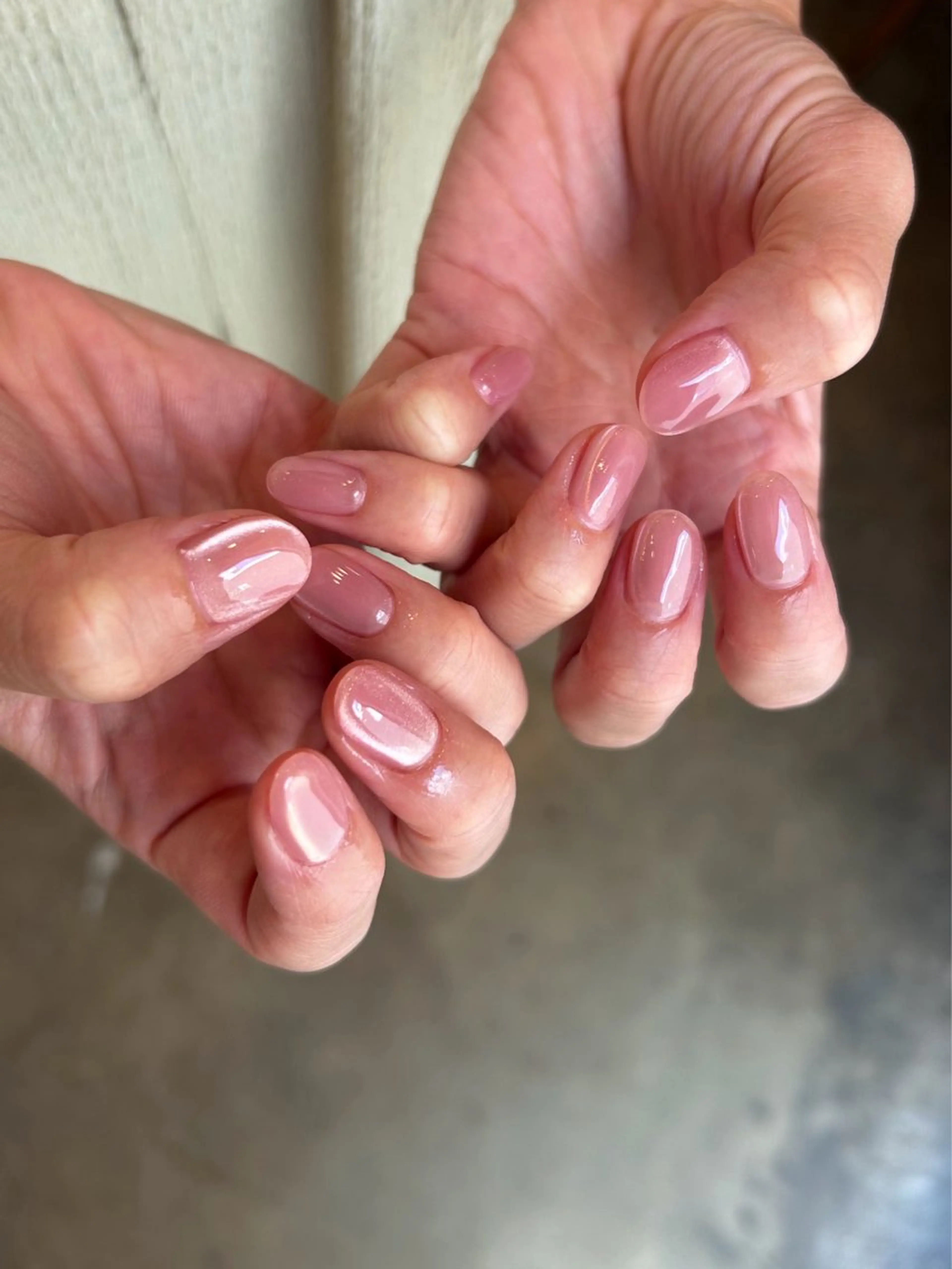 ネイル Yumiシンプル 広尾→銀座のネイルデザイン