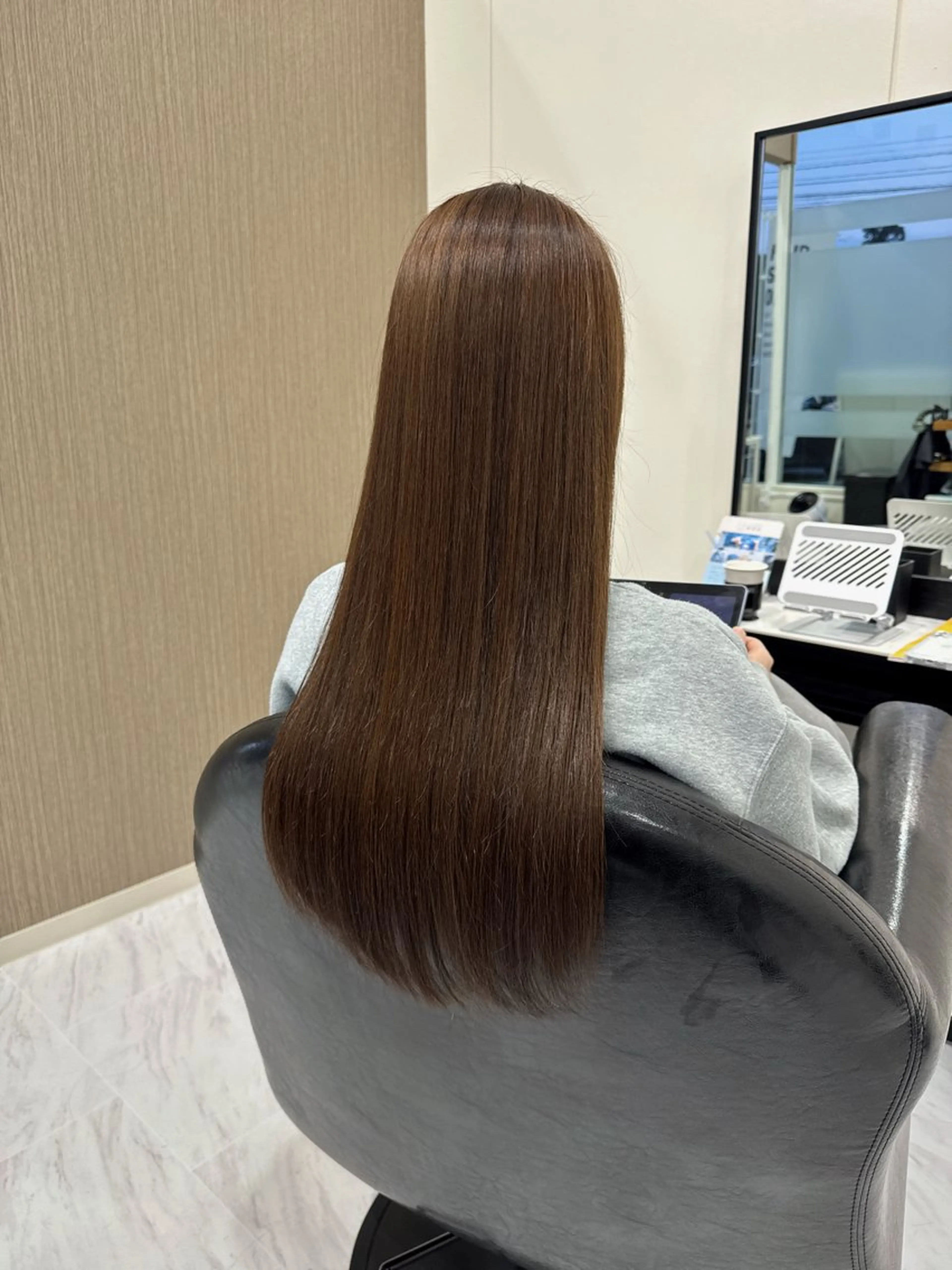 ロング カット ヘアカラー トリートメント MILLIA滑川店/ みきやのヘアスタイル