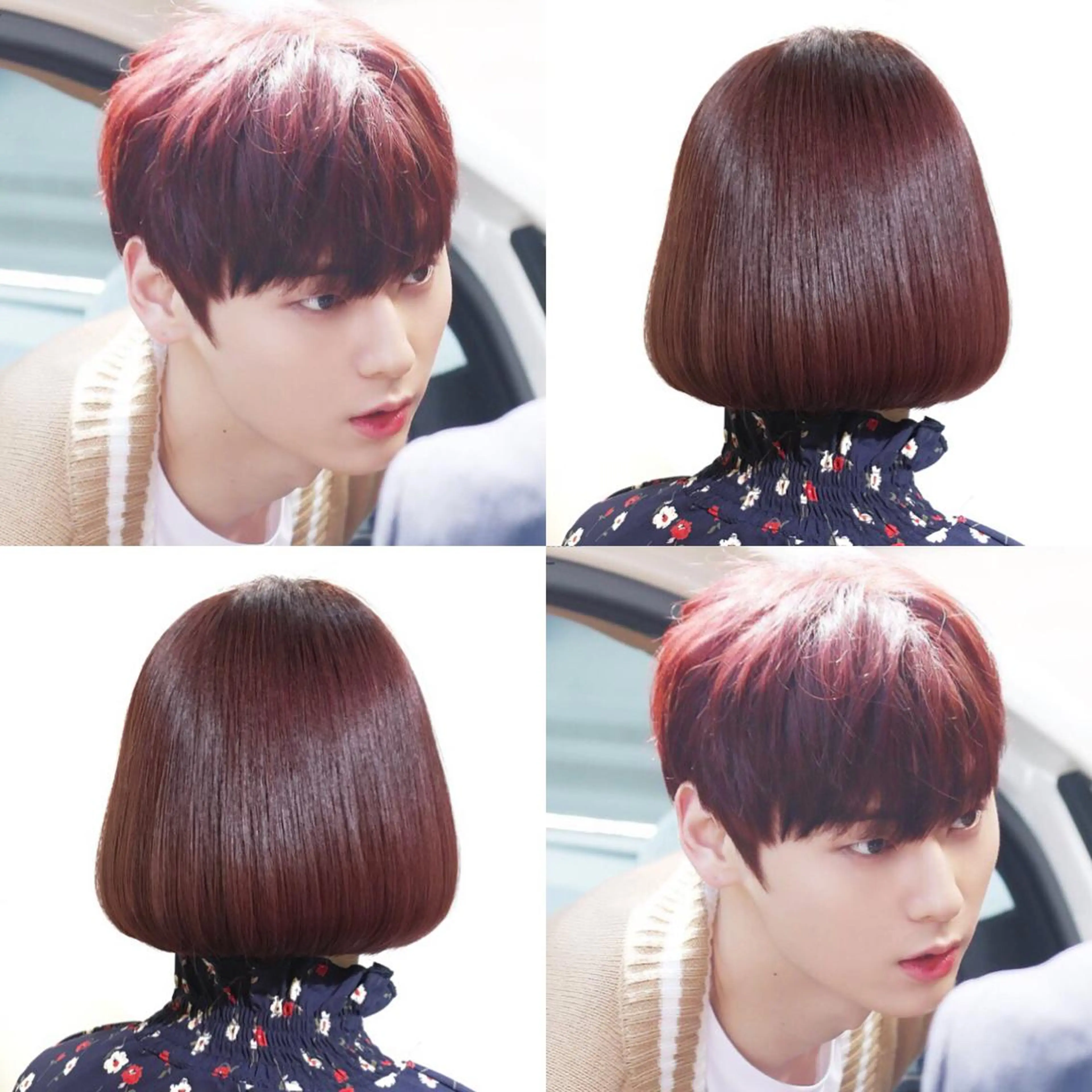 ショート カラー ヘアアレンジ ブリーチ タンバルモリ 柔らか垢抜けｶﾗｰと ｶｯﾄ🫧ASUKAのヘアスタイル