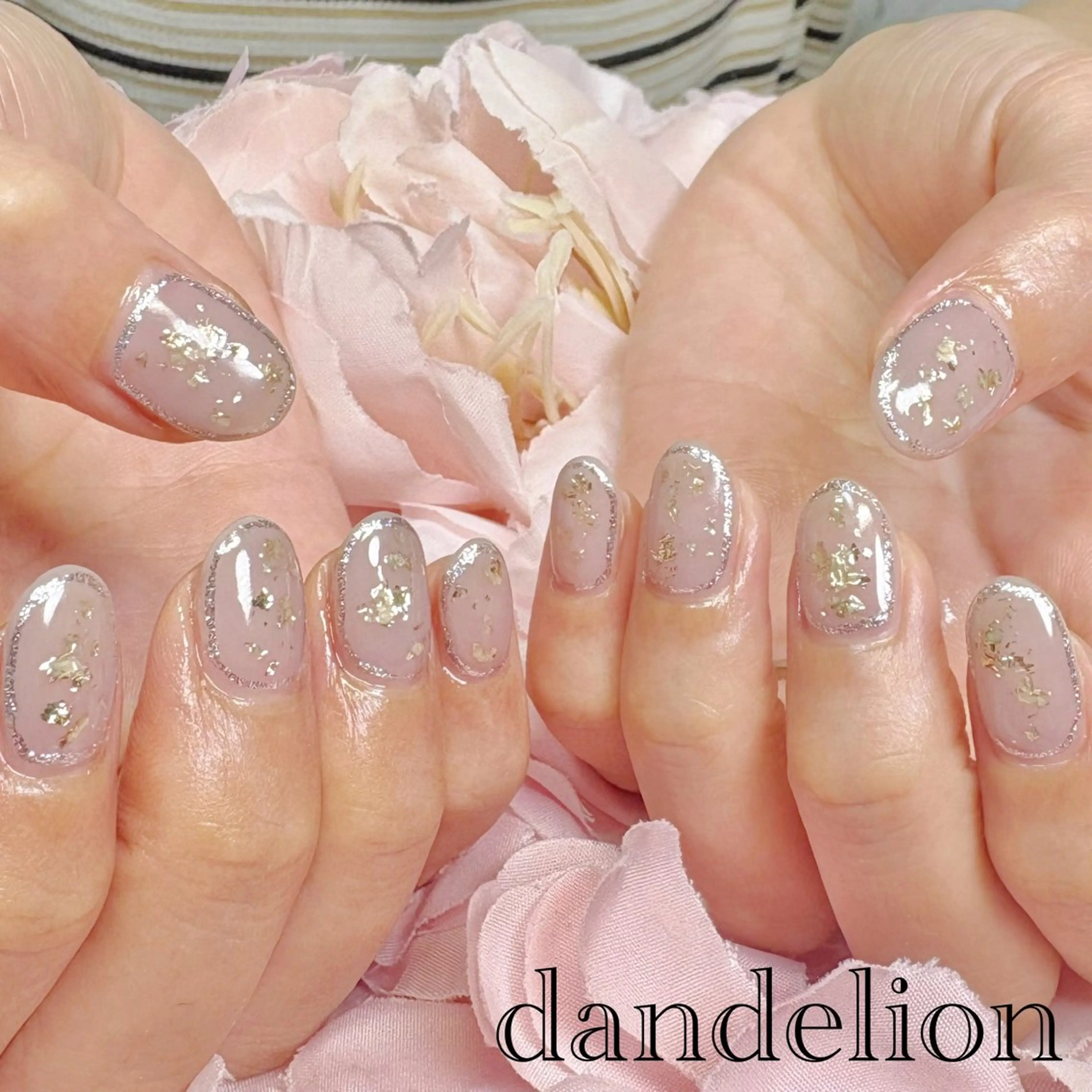 ネイル ハンドネイル ハンドケア dandelion ダンデライオンのネイルデザイン