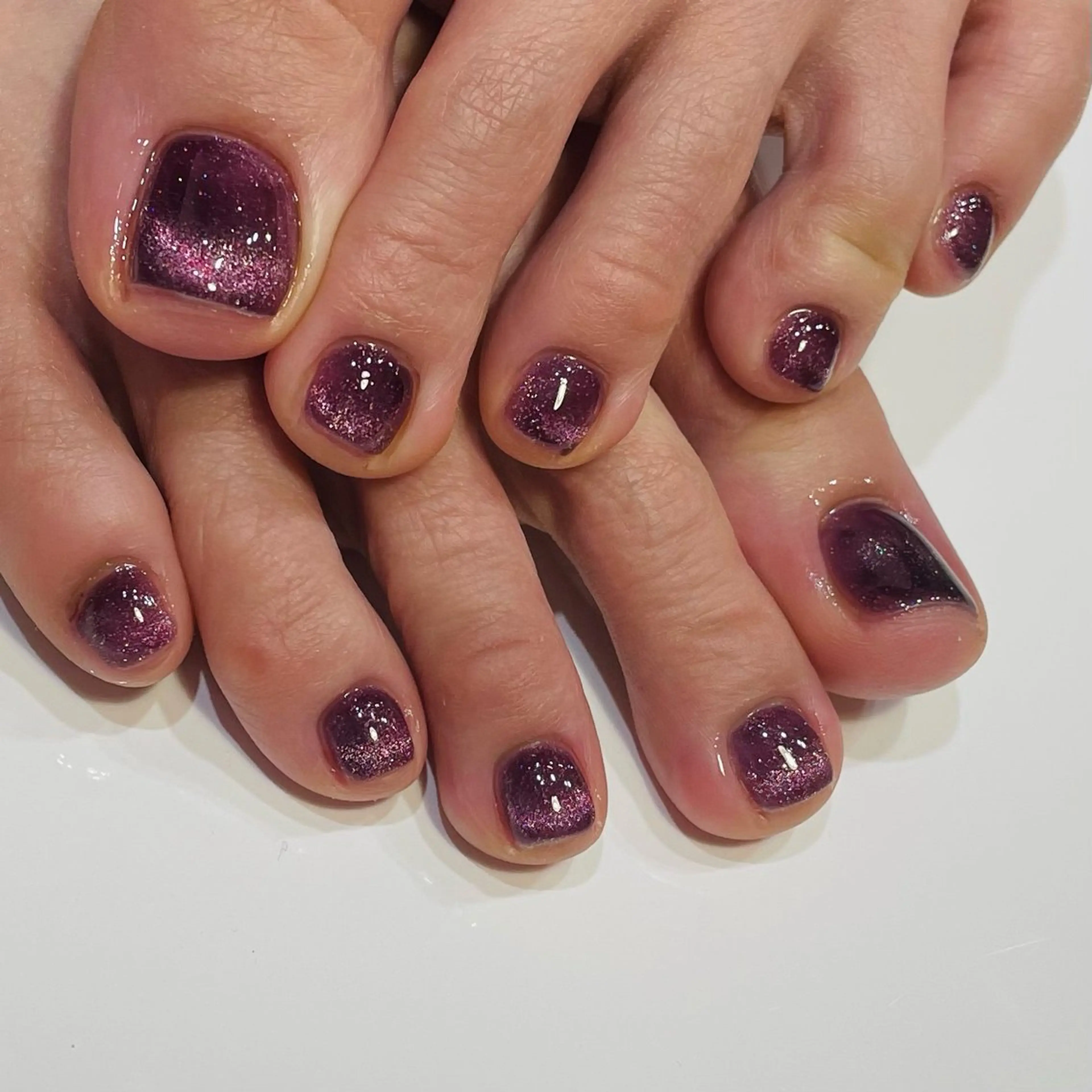 ネイル フットネイル 木本 双葉のネイルデザイン