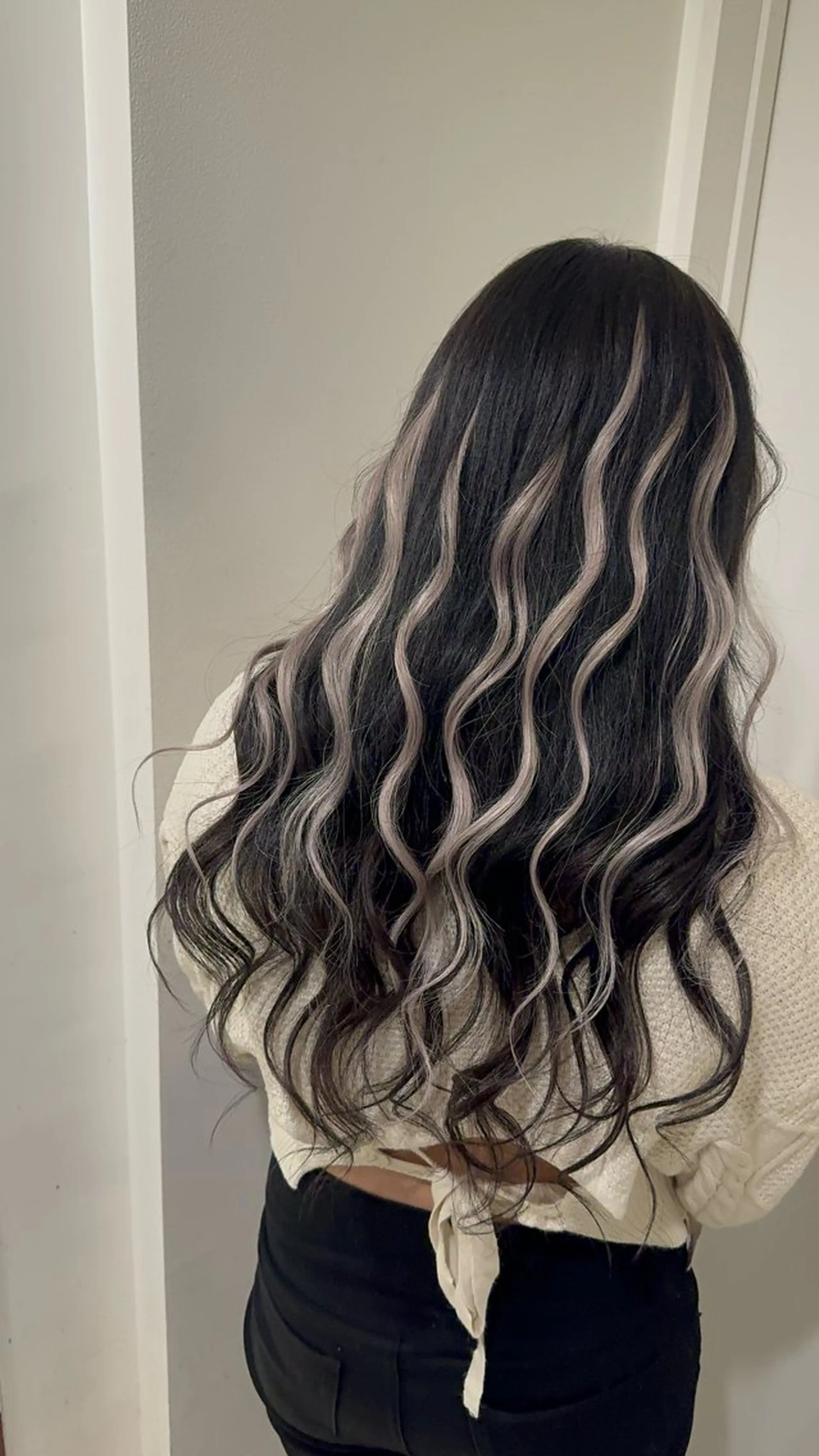 ロング カラー ヘアアレンジ 🔥ハイトーンカラー ギャルNAOKI🔥のヘアスタイル