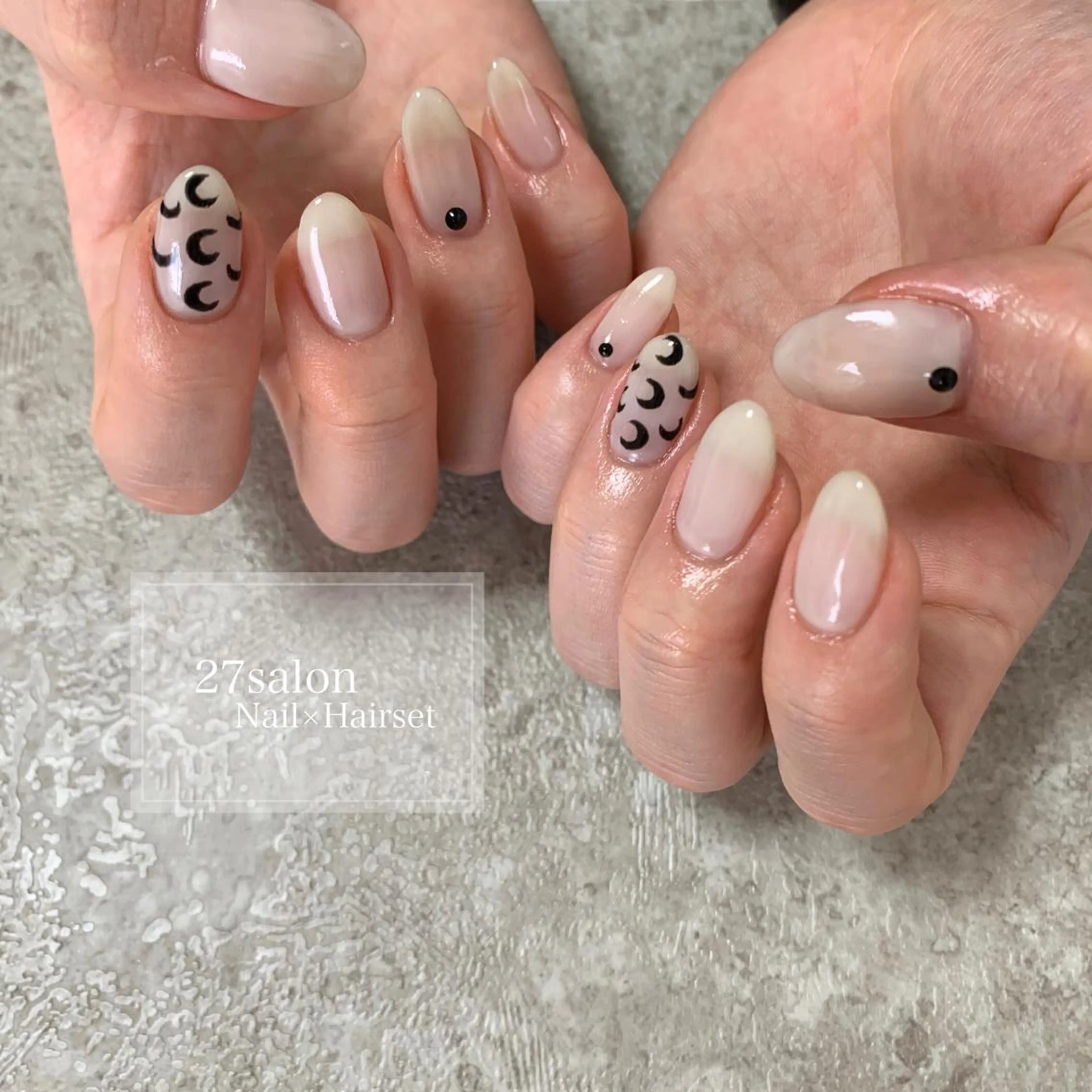 ネイル シンプルネイル 27salon yuinaのネイルデザイン