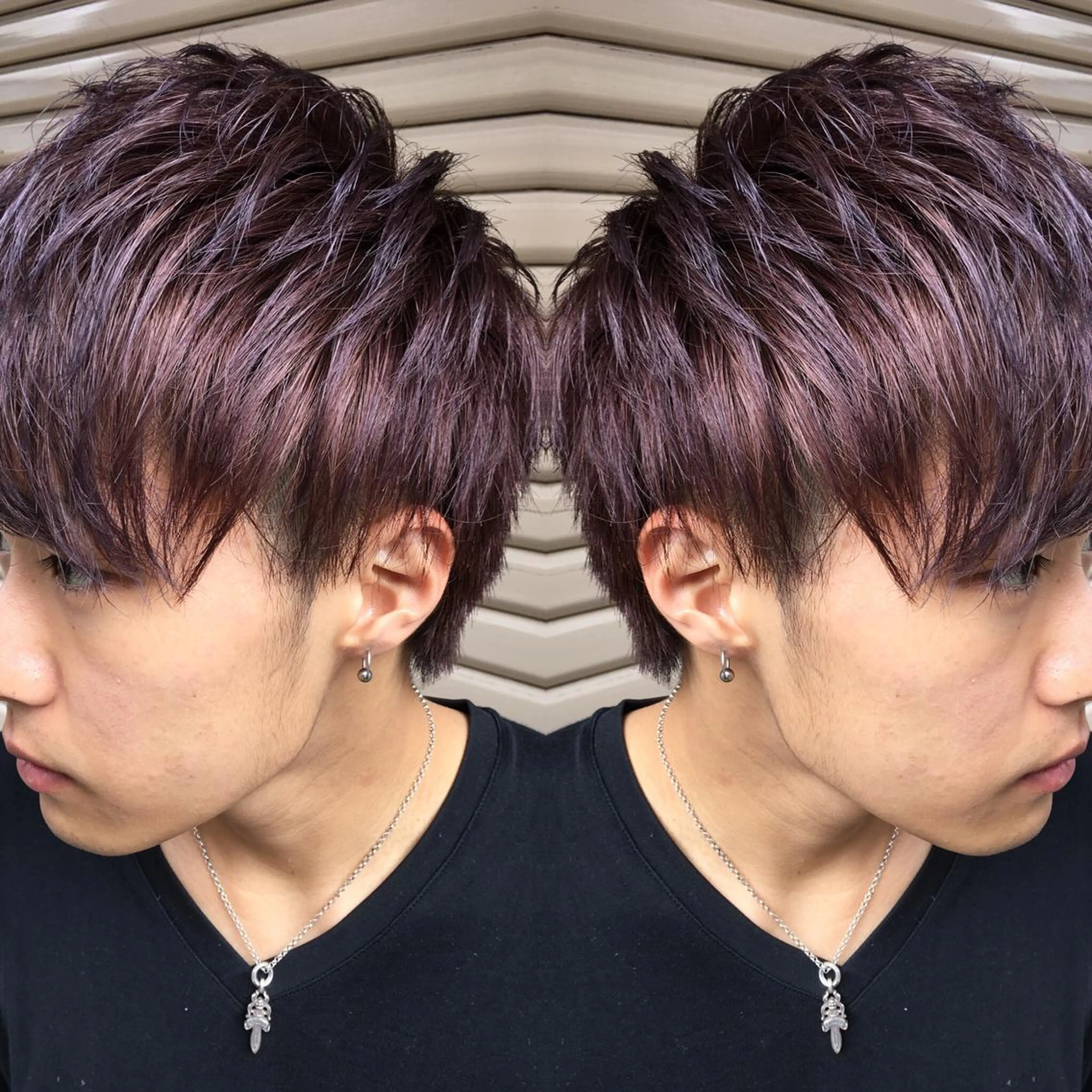 カラー メンズ 寺内 紳悟のヘアスタイル