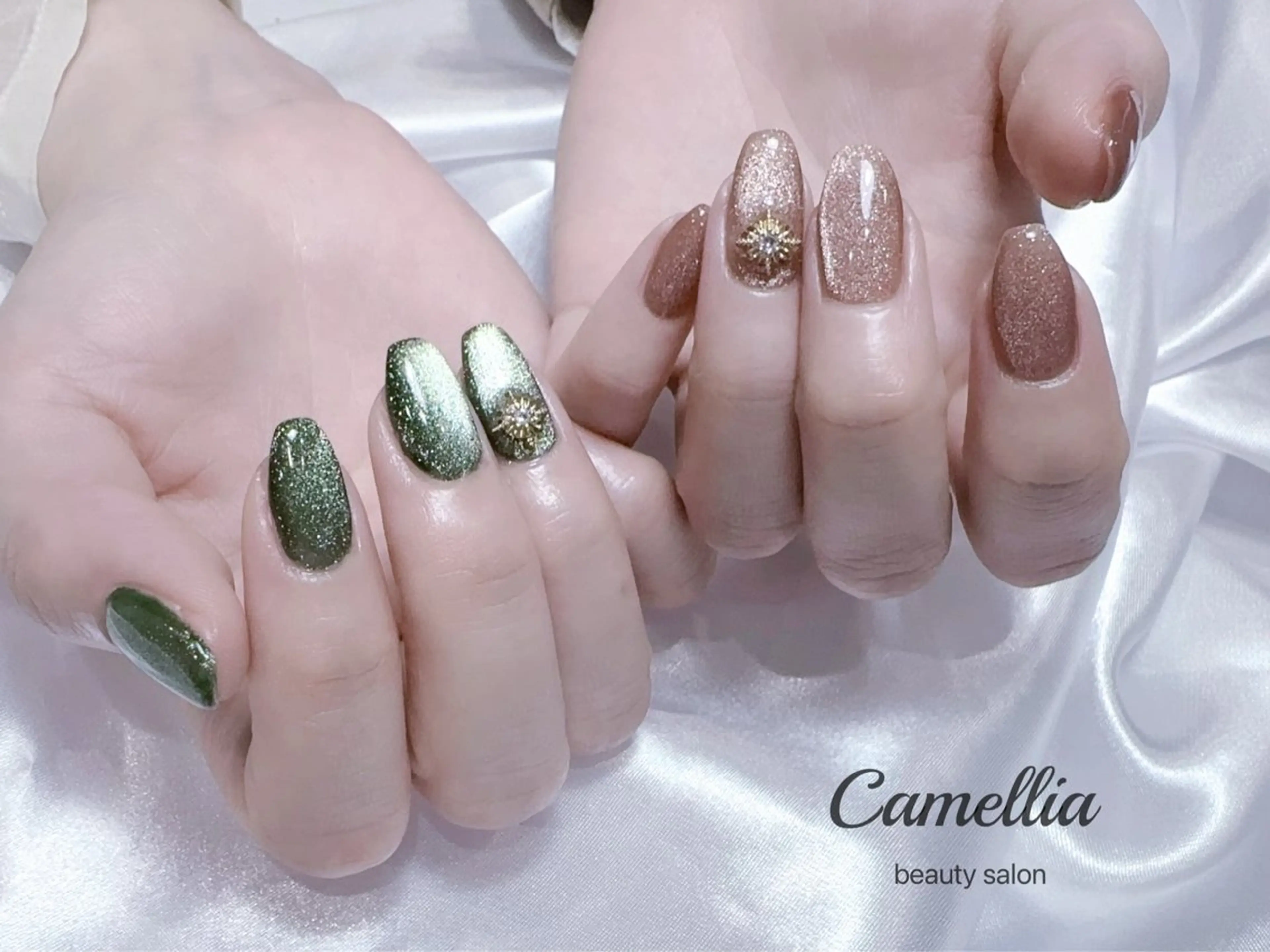 ネイル ハンドネイル ハンドケア Camellia nail salonのネイルデザイン