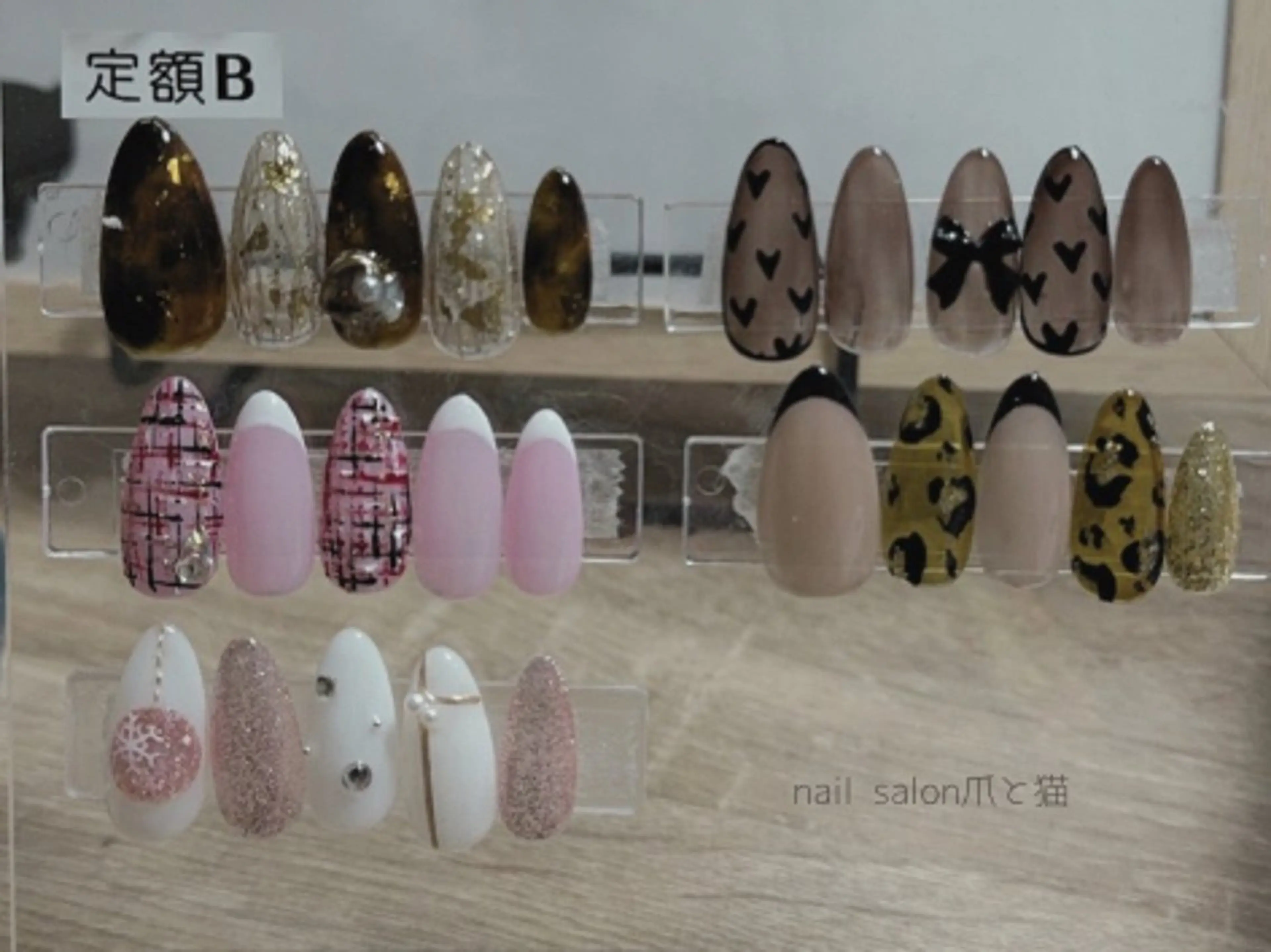 ネイル ハンドネイル パラジェル登録店 爪と猫NANAMIのネイルデザイン