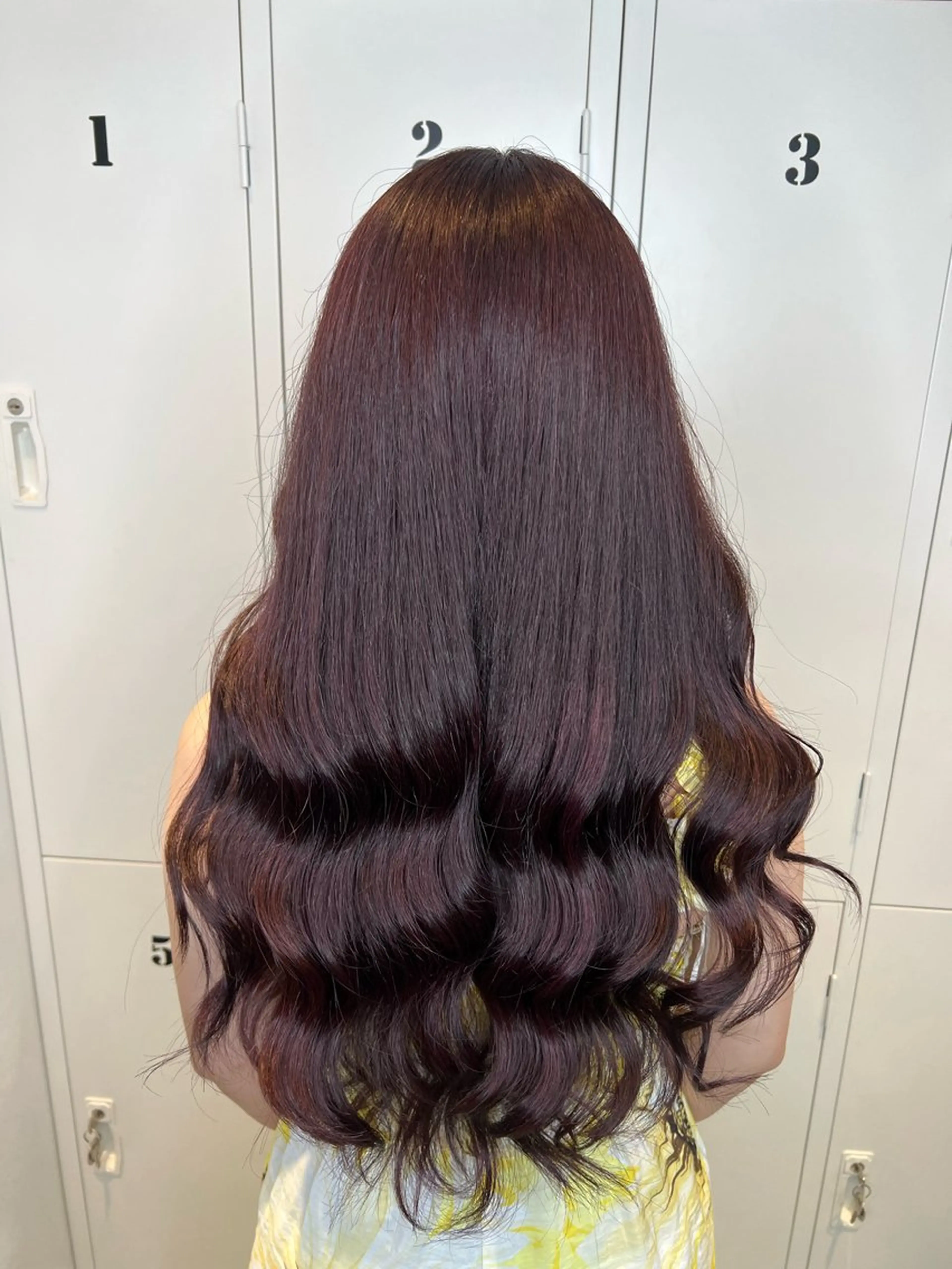 ロング カラー 透明感カラー ラベンダーカラー ラベンダーピンク ピンクカラー ショート/ウルフ カットモデル募集のヘアスタイル