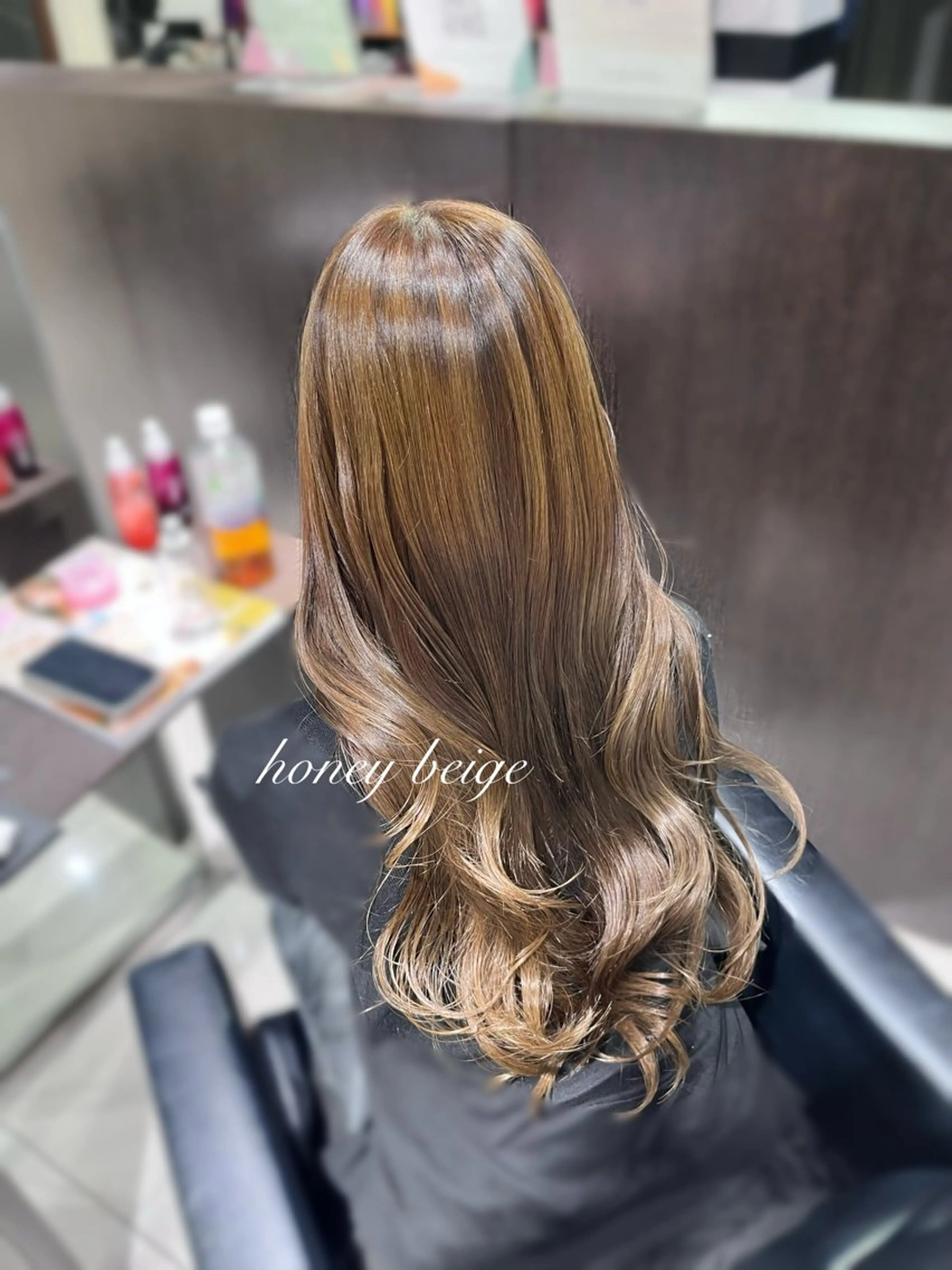 ロング ヘアセット レイヤー×艶髪🤎. 𝜗𝜚hitomiのヘアスタイル