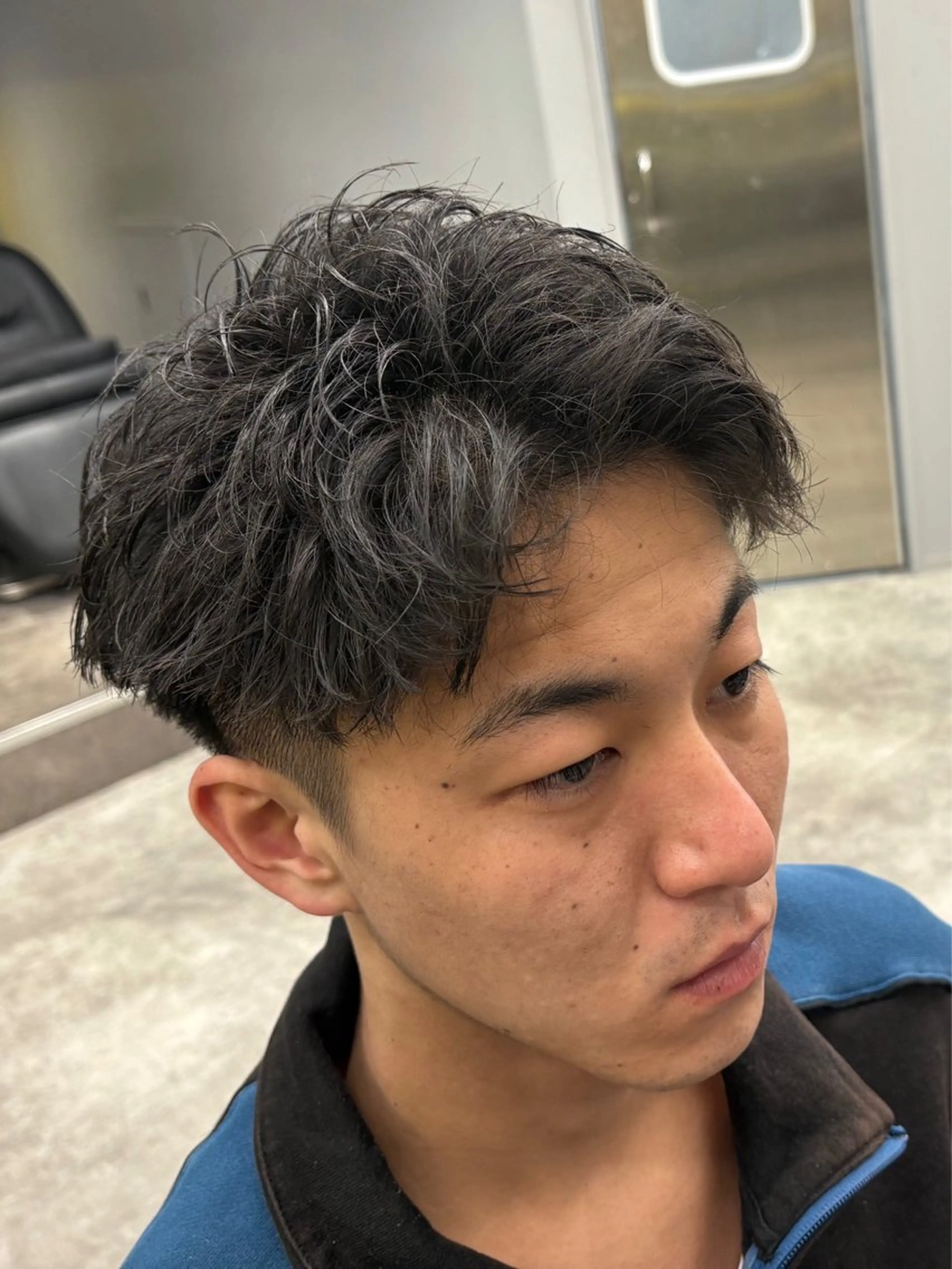 メンズ アップバング 池袋メンズ専門💣 玉造利樹のヘアスタイル