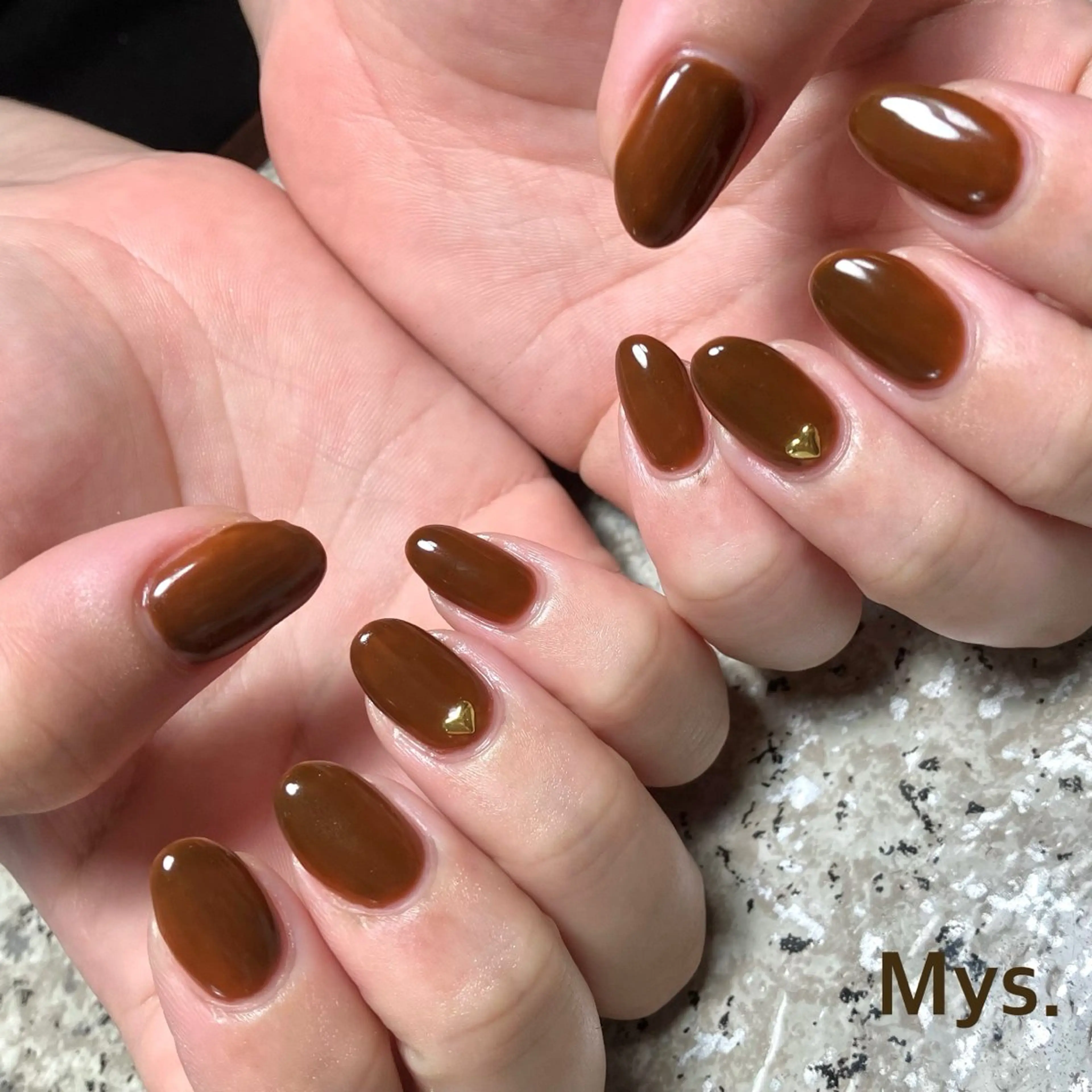 ネイル ハンドネイル Mys. 三上紗紀のネイルデザイン