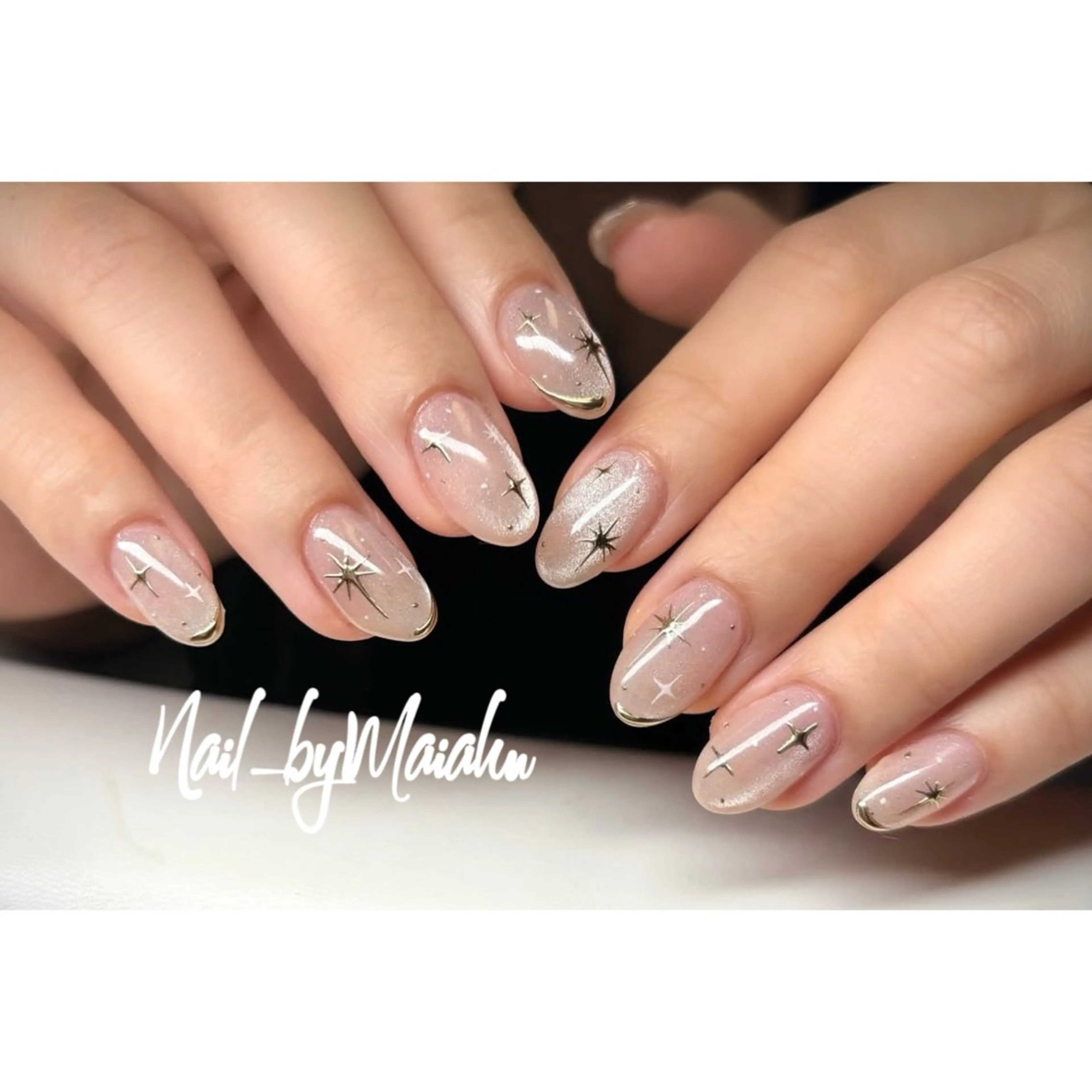 ネイル ハンドネイル ⏦Little 𐙚 Nail⏦のネイルデザイン