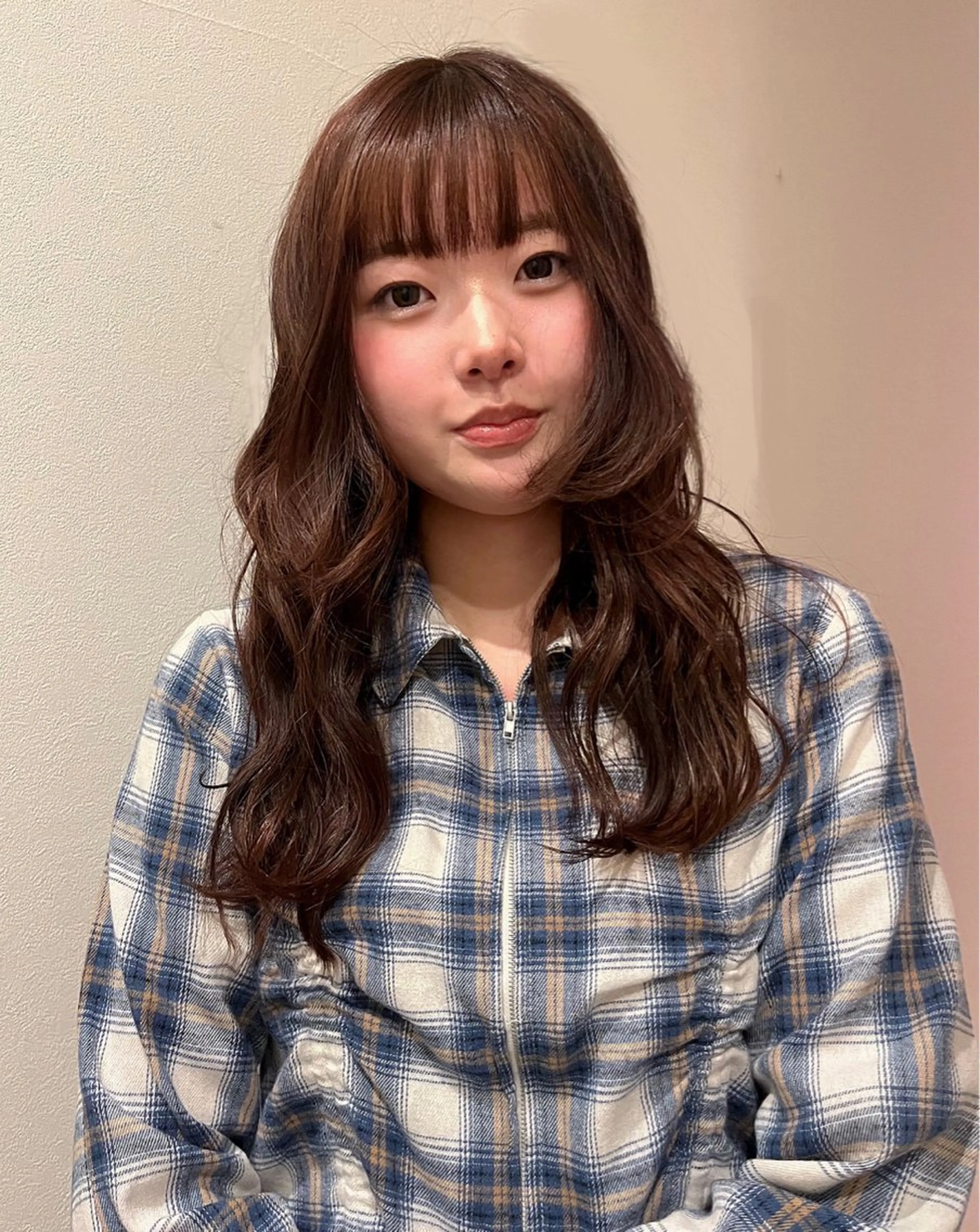 ロング ヘアカラー Fleur 西 優希のヘアスタイル